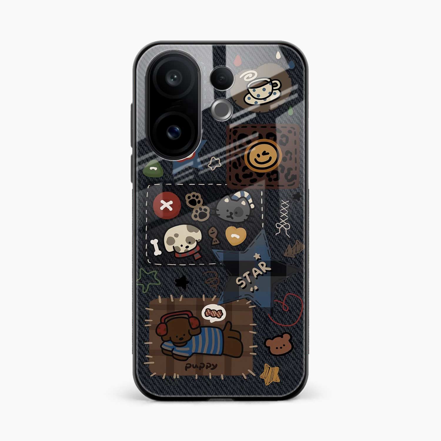 Cute Doodle Vivo T4 Pro 5G Back Cover