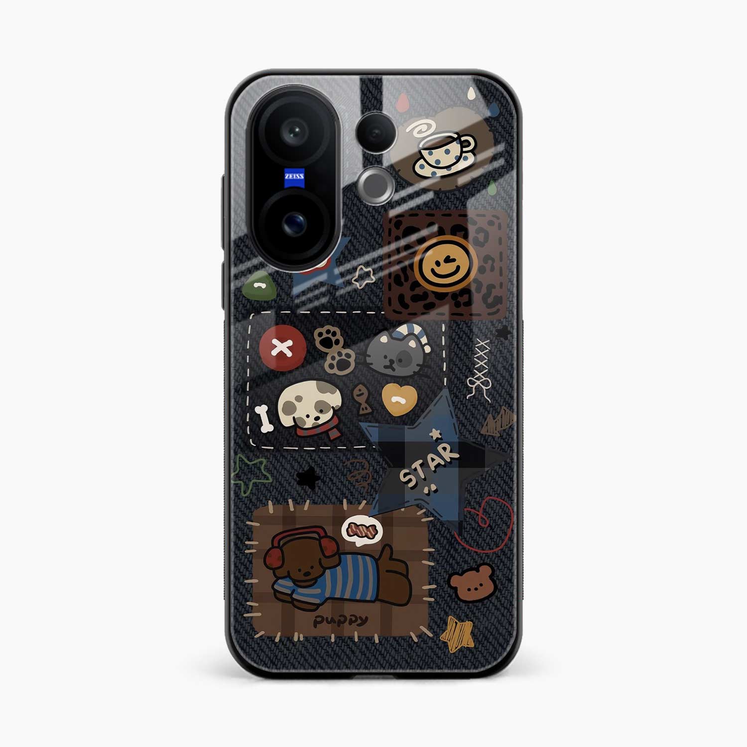Cute Doodle Vivo X200 FE 5G Back Cover