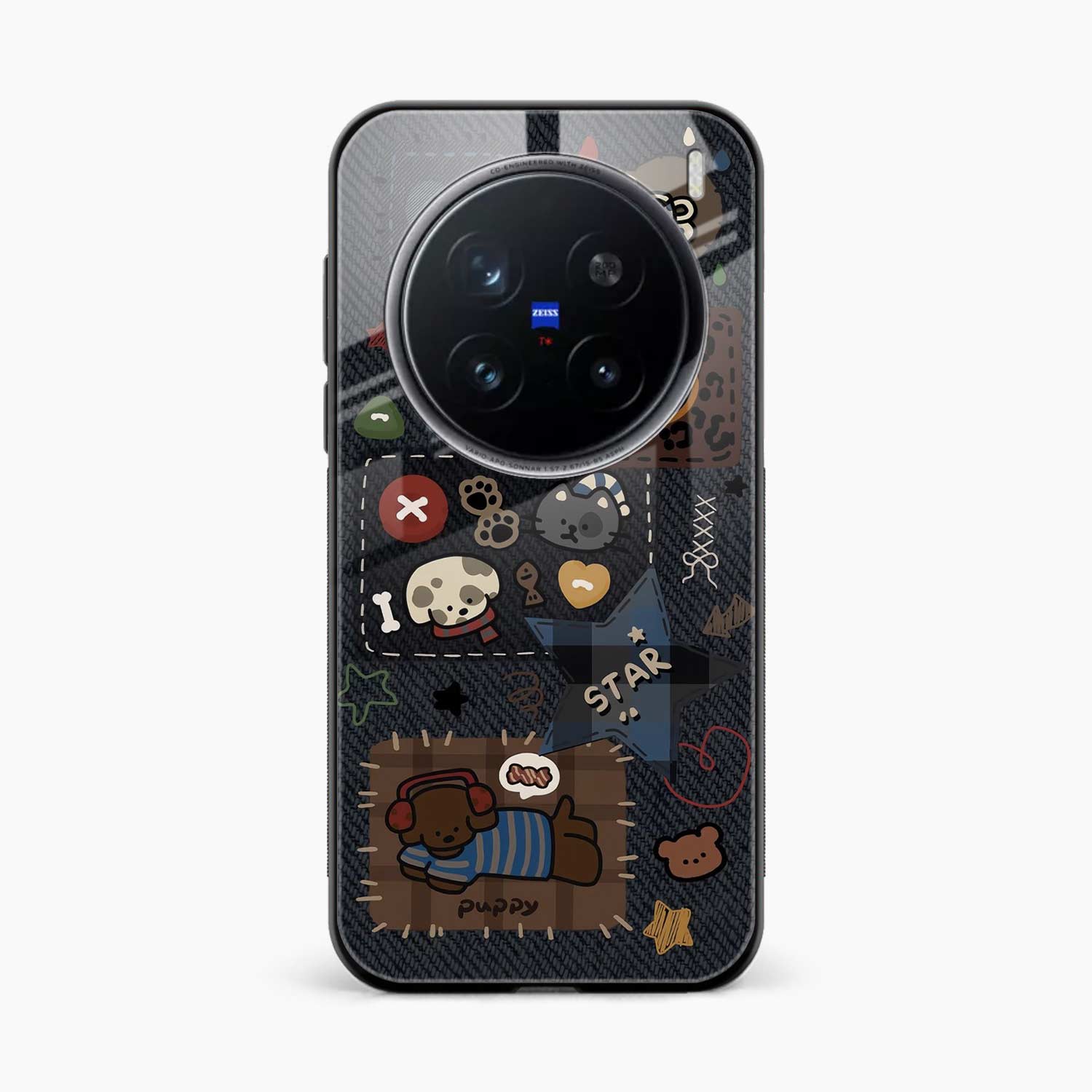Cute Doodle Vivo X200 Pro 5G Back Cover