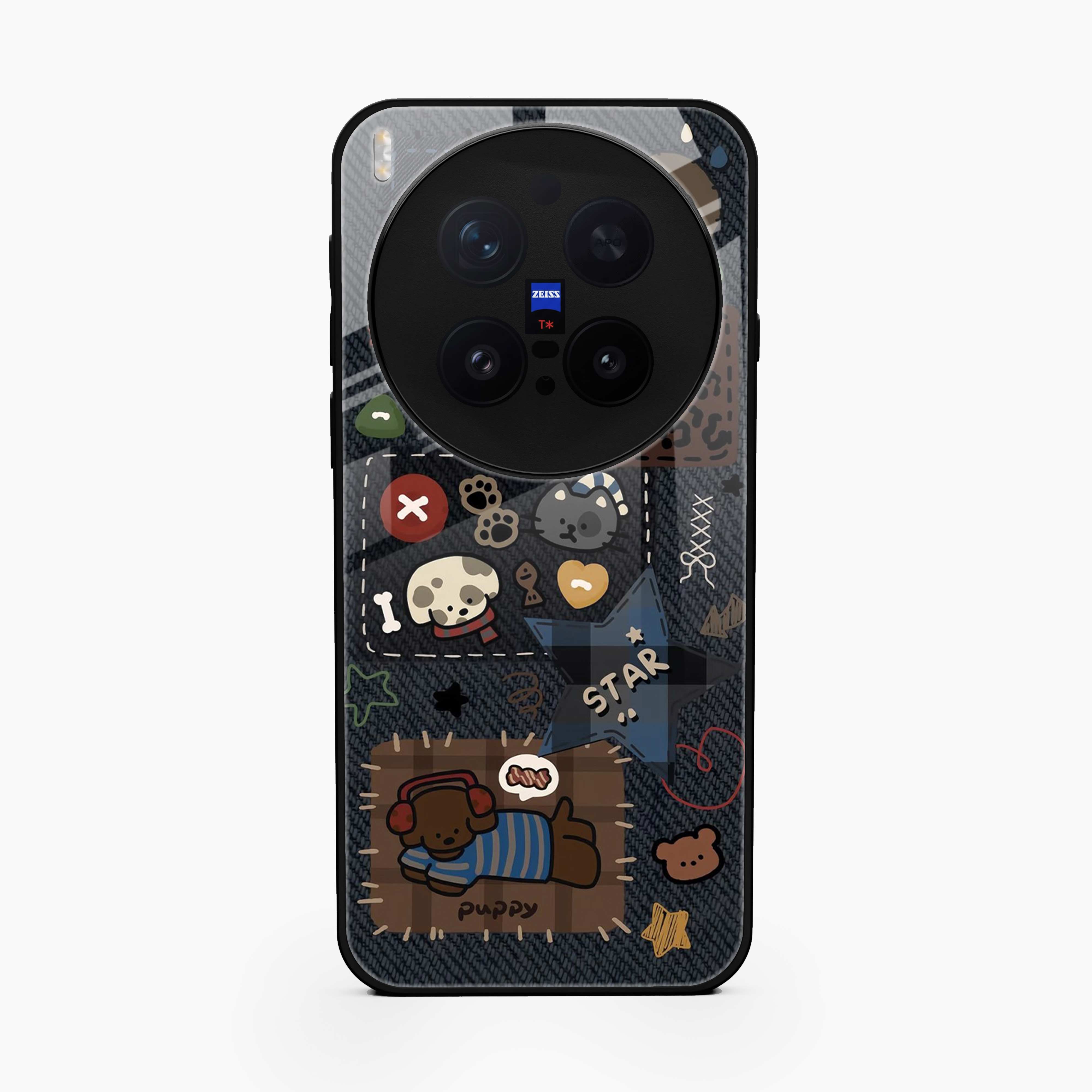 Cute Doodle Vivo X300 Pro 5G Back Cover