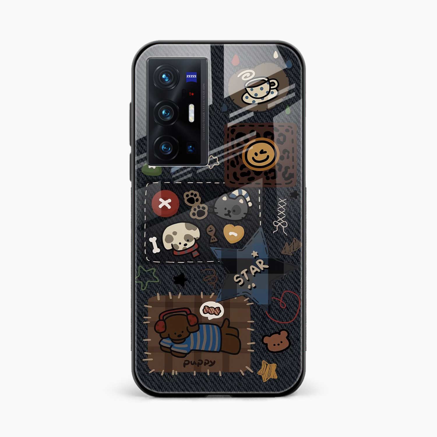 Cute Doodle Vivo X70 Pro Plus Back Cover