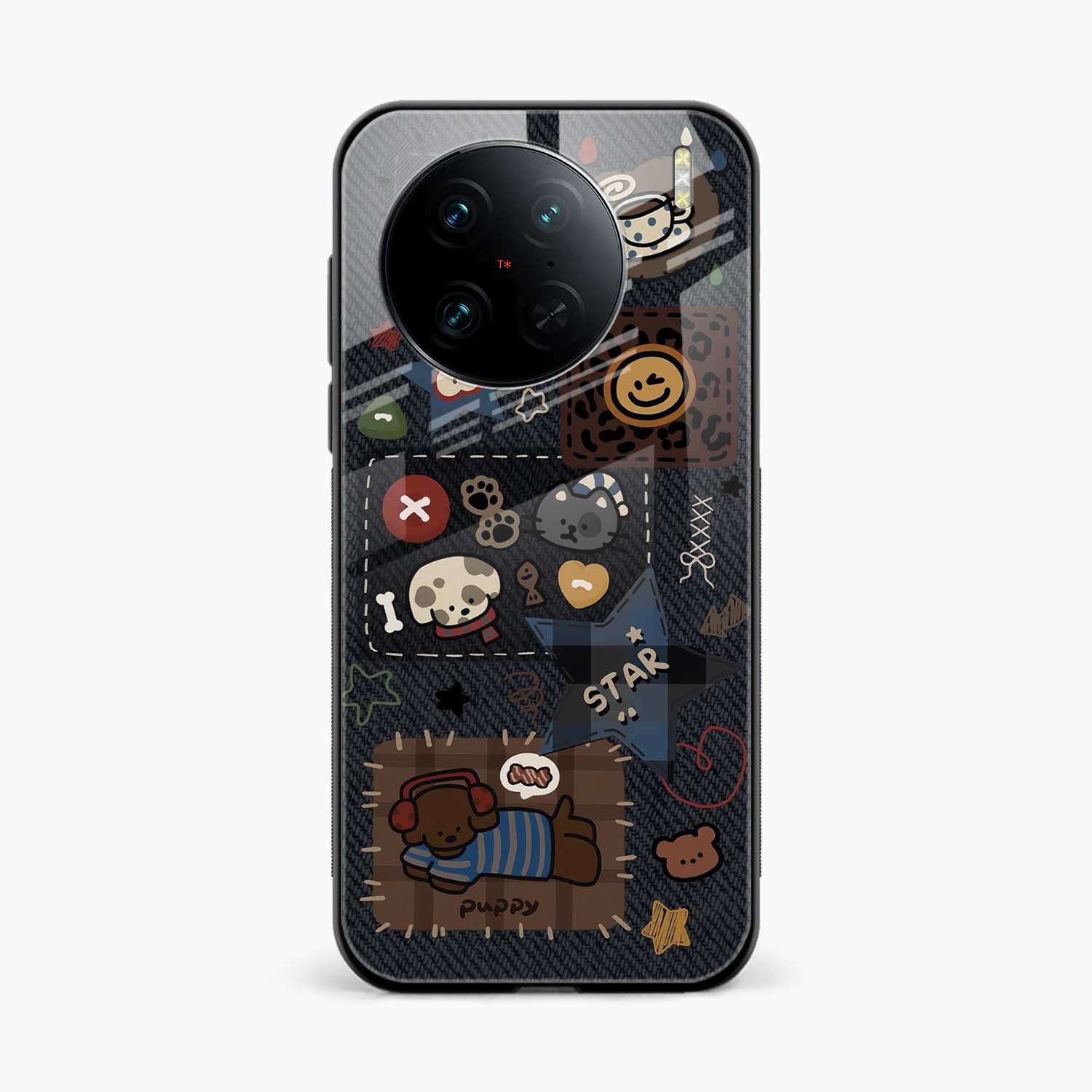Cute Doodle Vivo X90 Pro Plus Back Cover