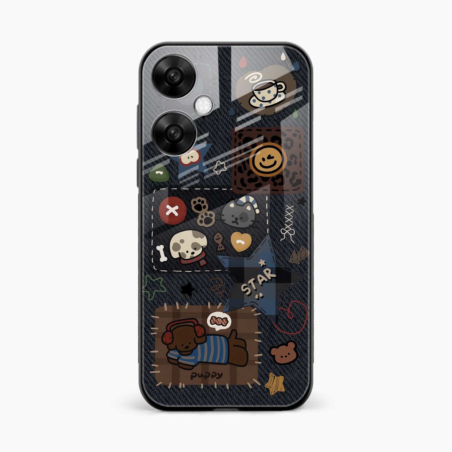 Cute Doodle Vivo Y27 Back Cover
