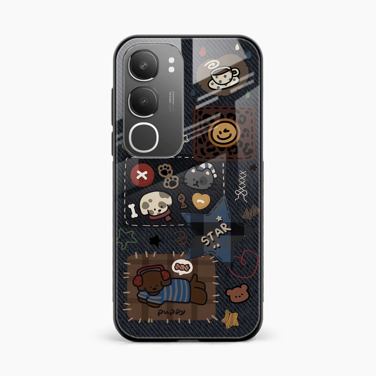 Cute Doodle Vivo Y29 5G Back Cover
