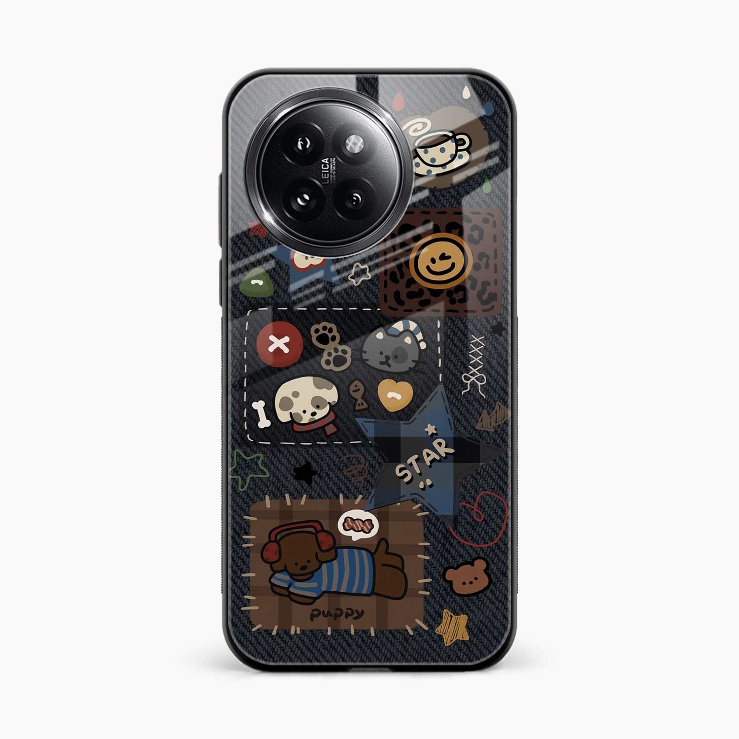 Cute Doodle Xiaomi 14 Civi Back Cover