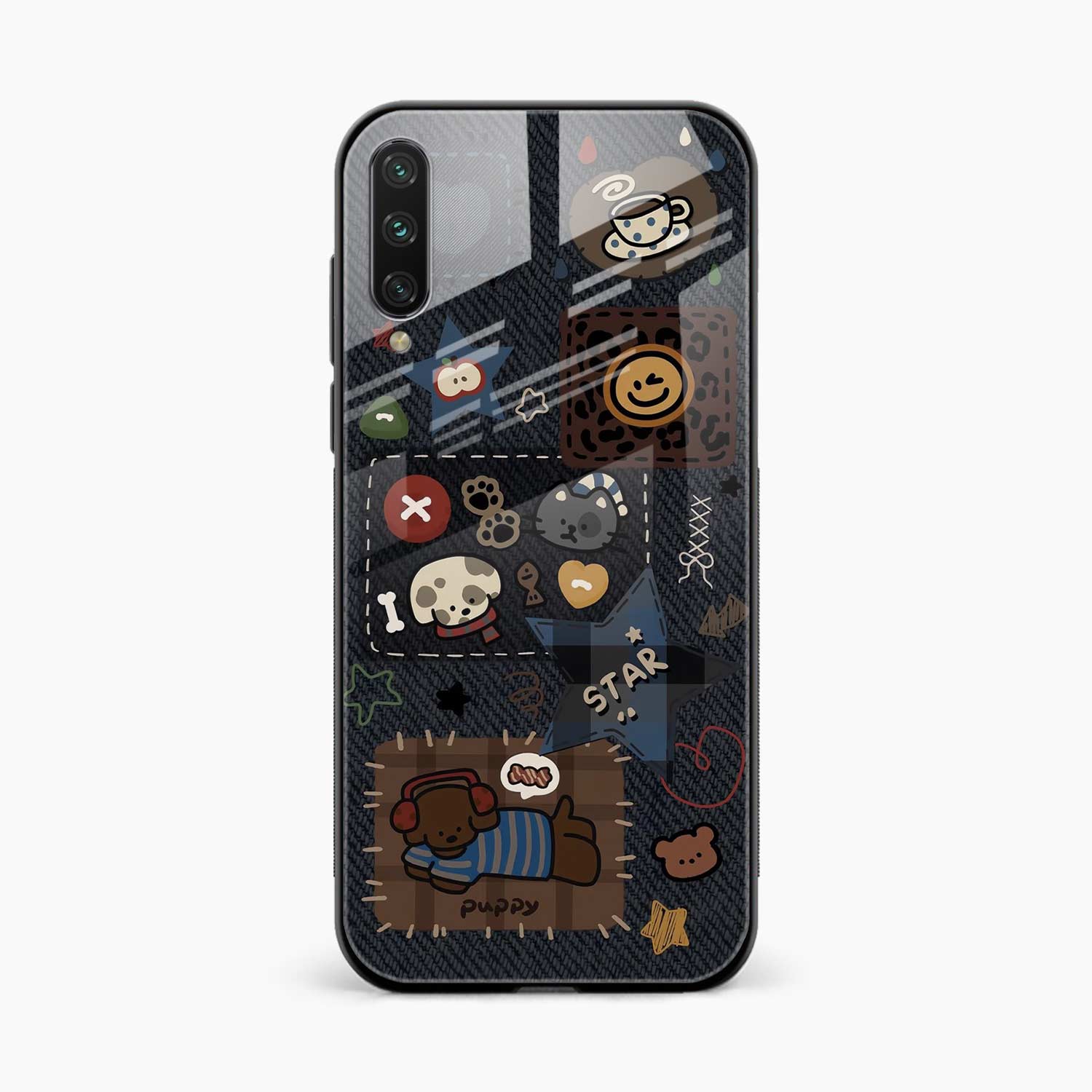 Cute Doodle Xiaomi Mi A3 Back Cover