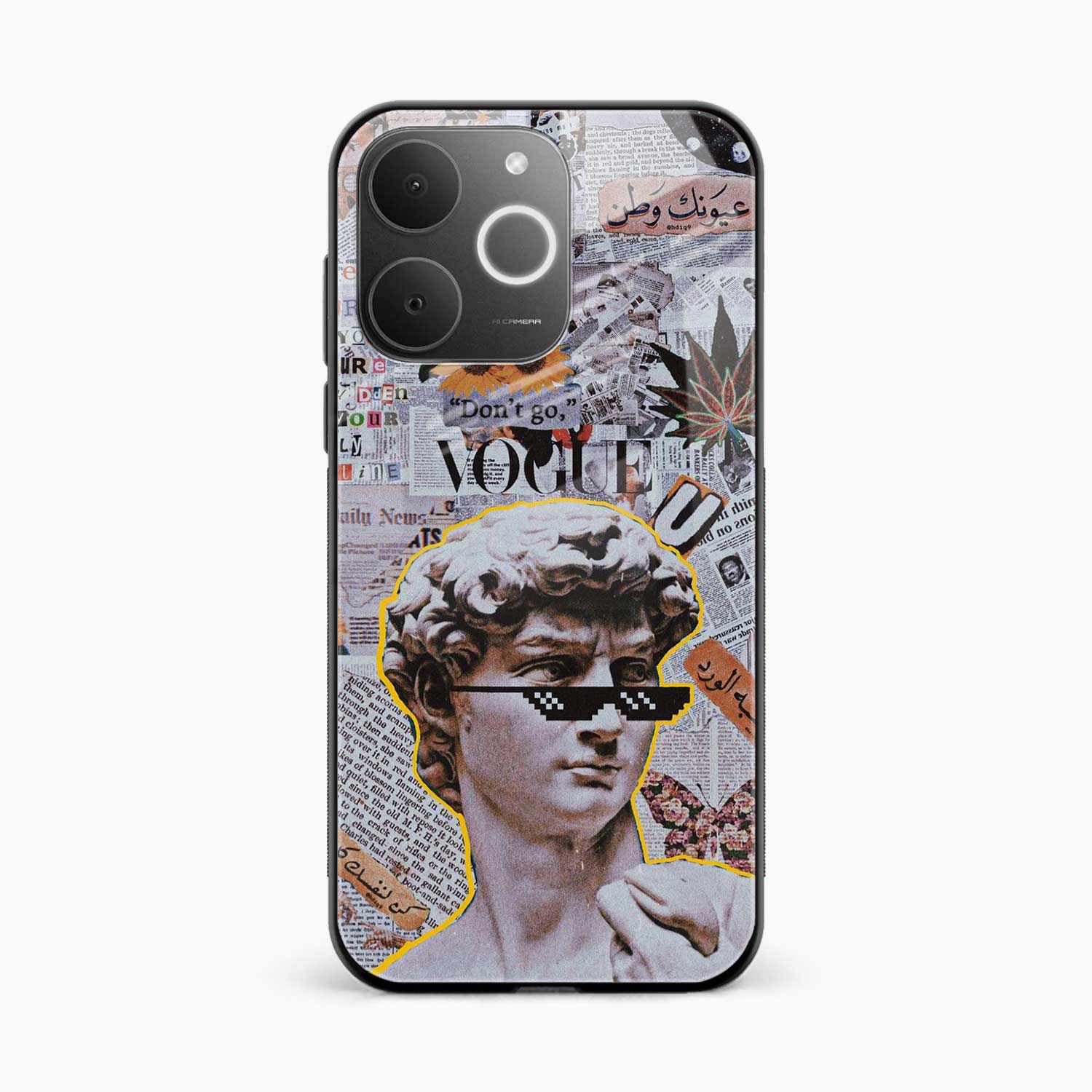 David Realme P4 Lite Back Cover