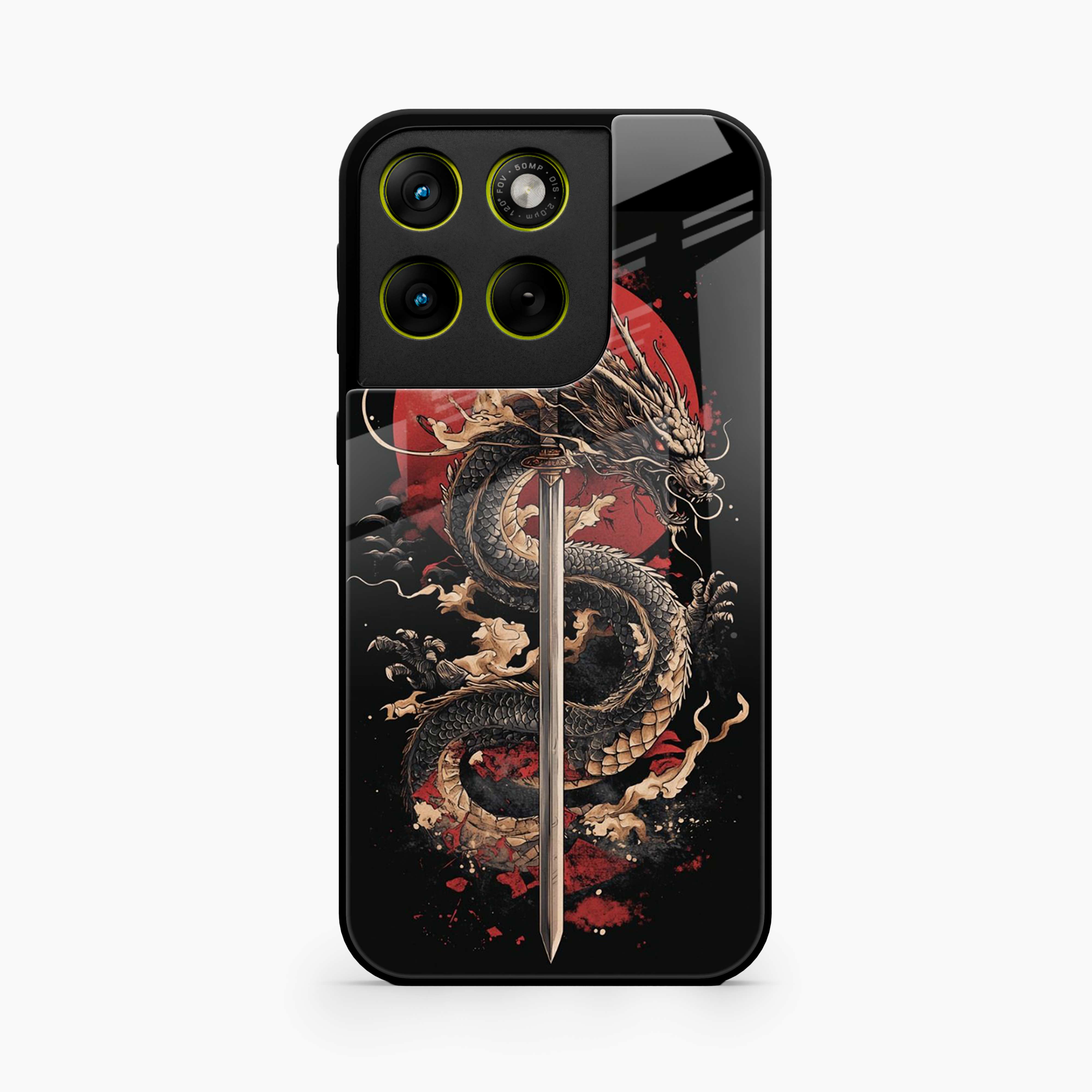 Dragon Blade Motorola Edge 70 Fusion Back Cover