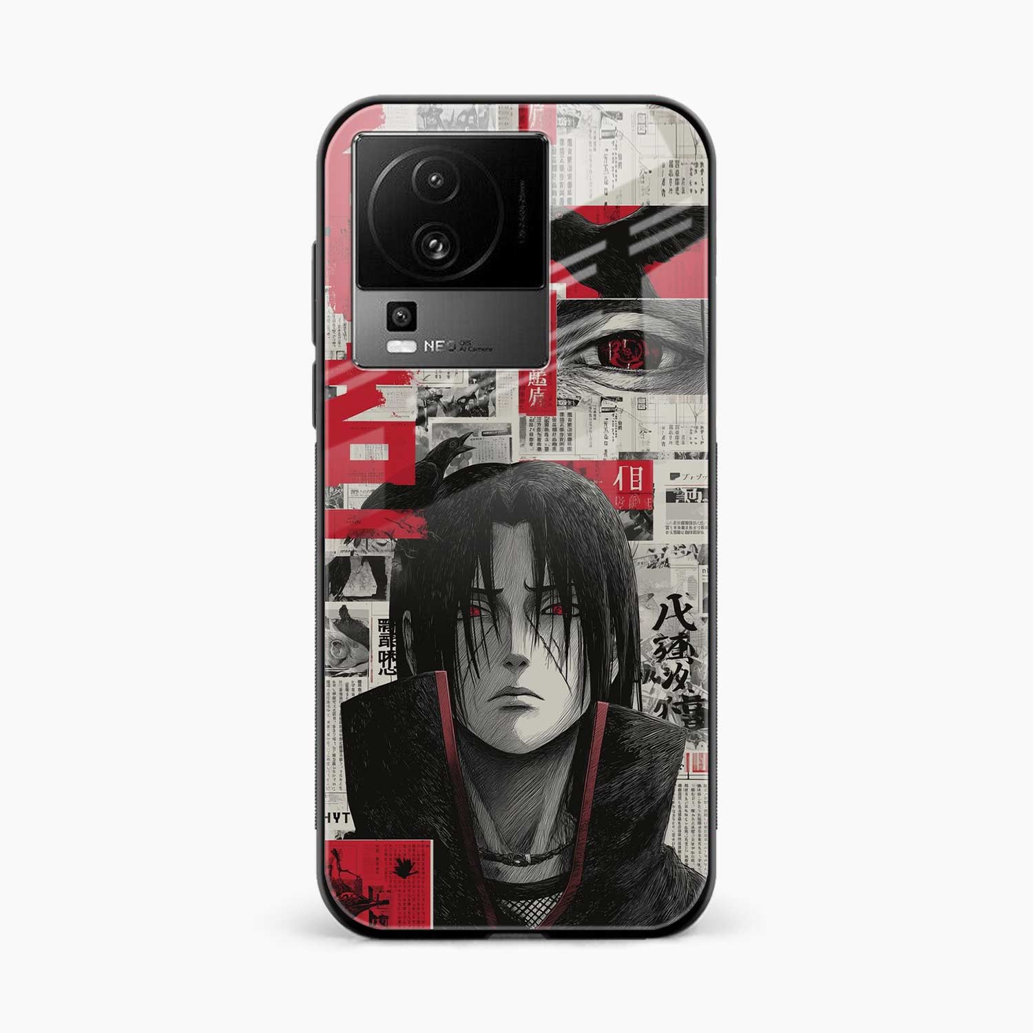 Itachi Uchiha Iqoo Neo 7 Pro 5G Back Cover