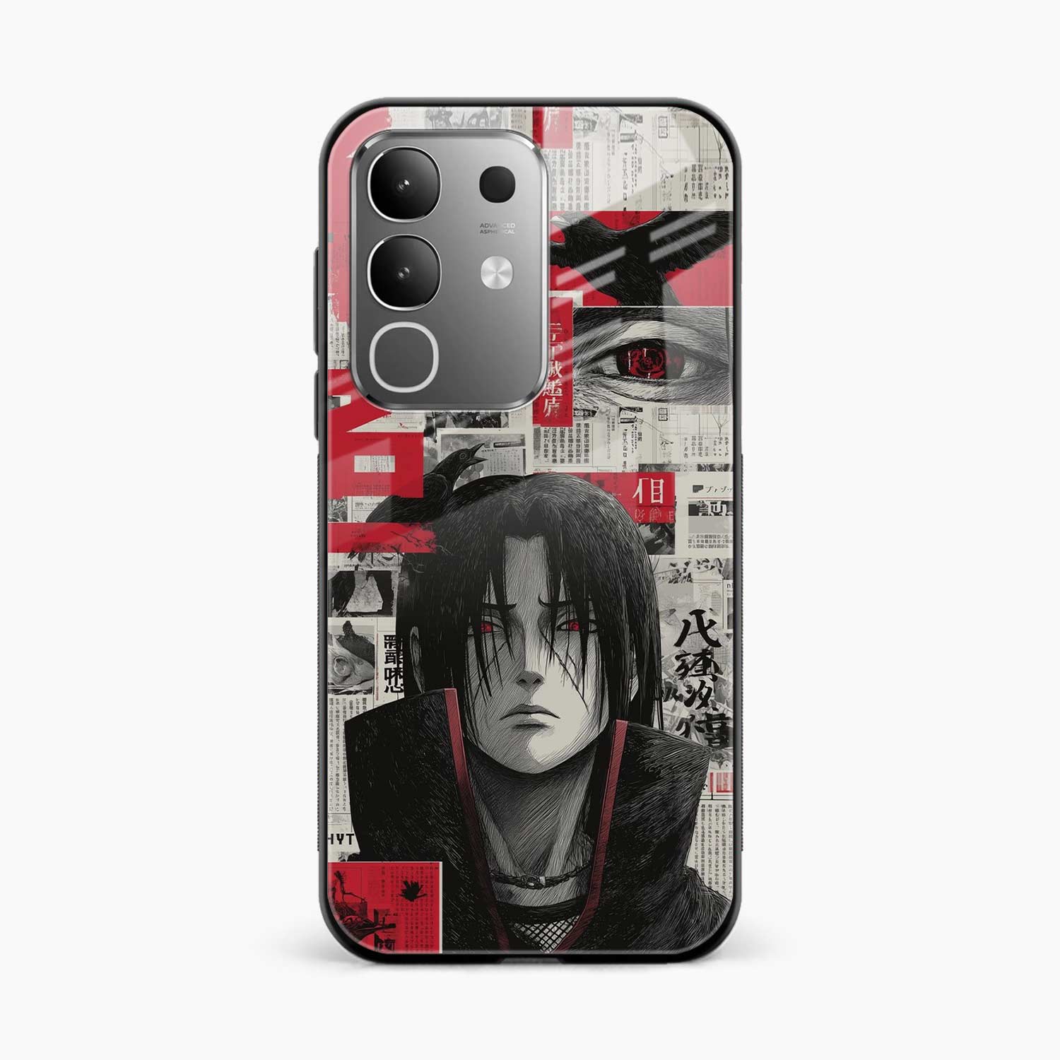 Itachi Uchiha Iqoo Z10x 5G Back Cover