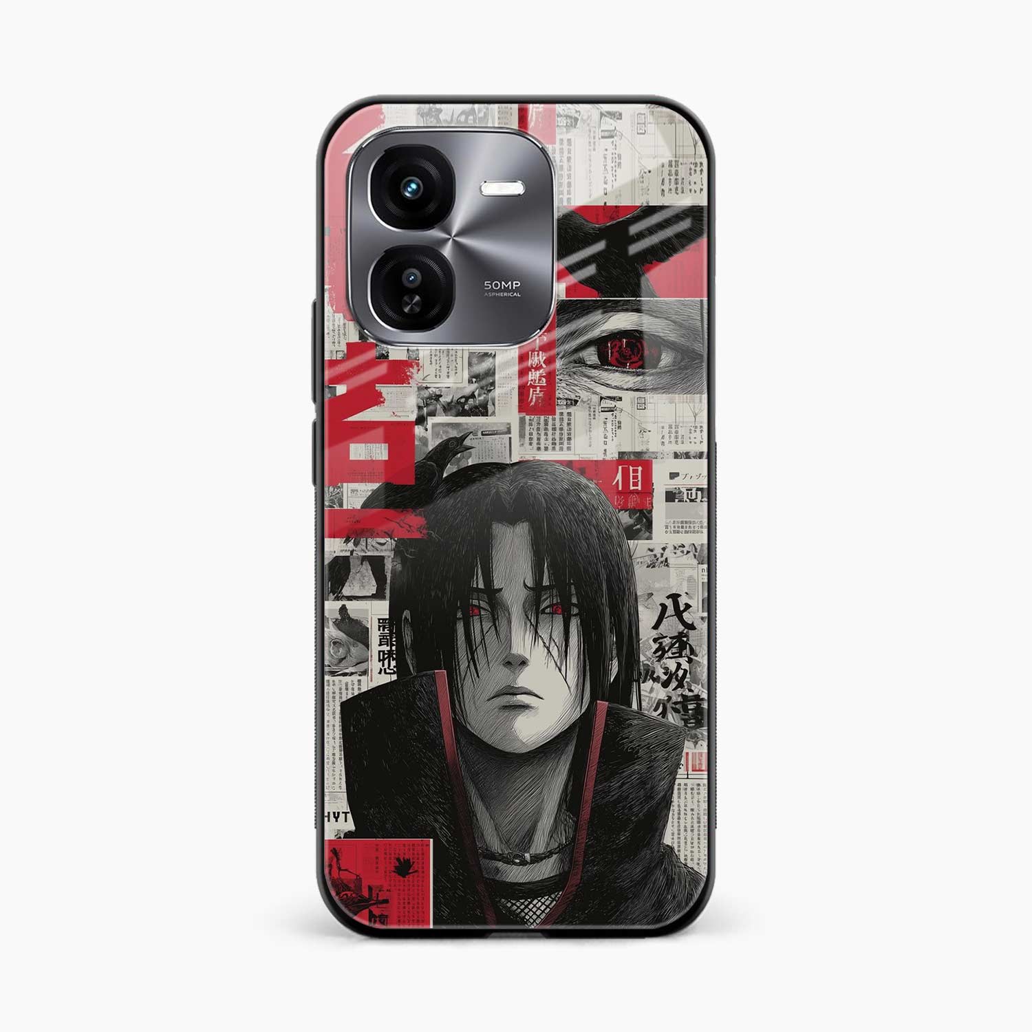 Itachi Uchiha Iqoo Z9 5G Back Cover