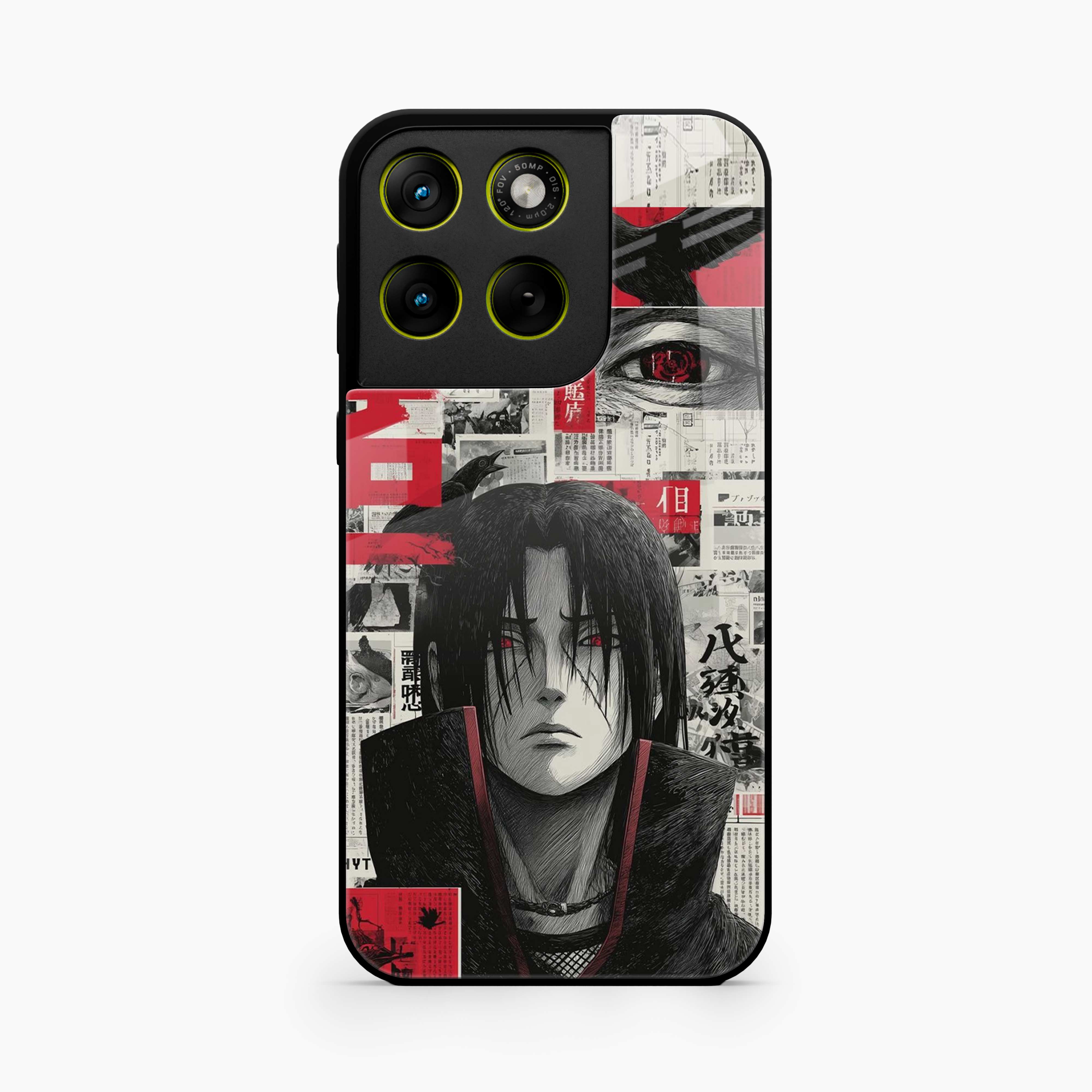 Itachi Uchiha Motorola Edge 70 Fusion Back Cover