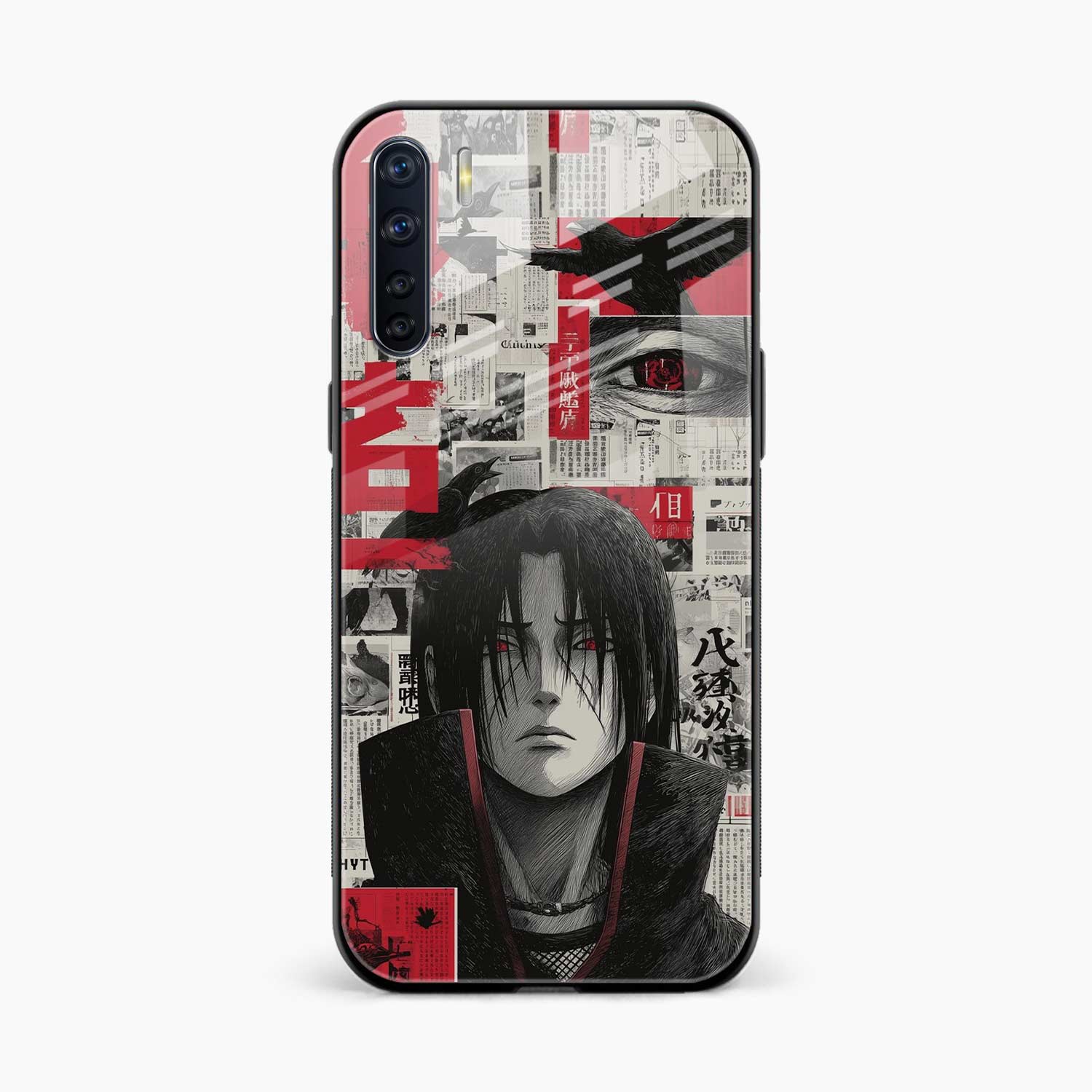 Itachi Uchiha Oppo A91 Back Cover