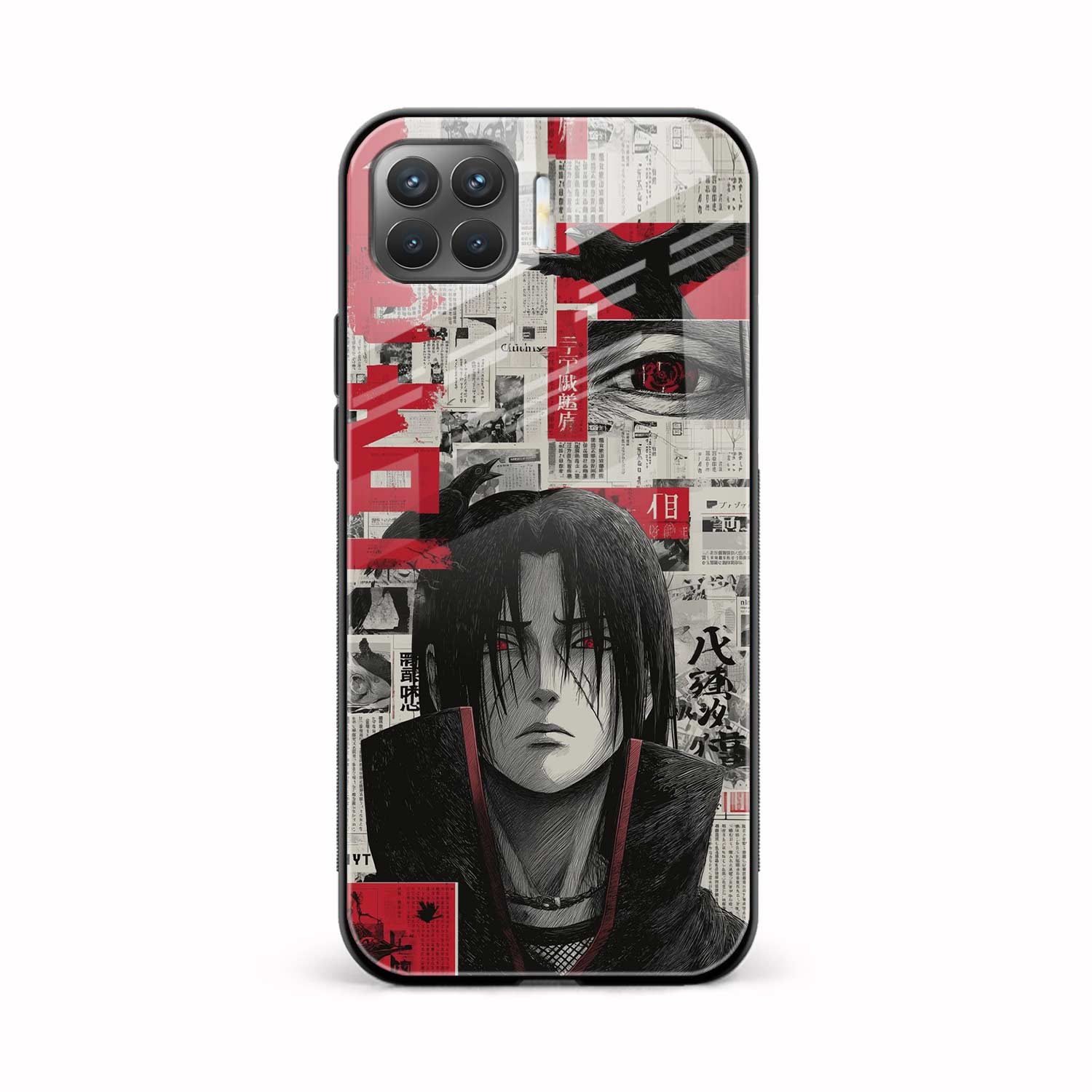 Itachi Uchiha Oppo F17 Back Cover