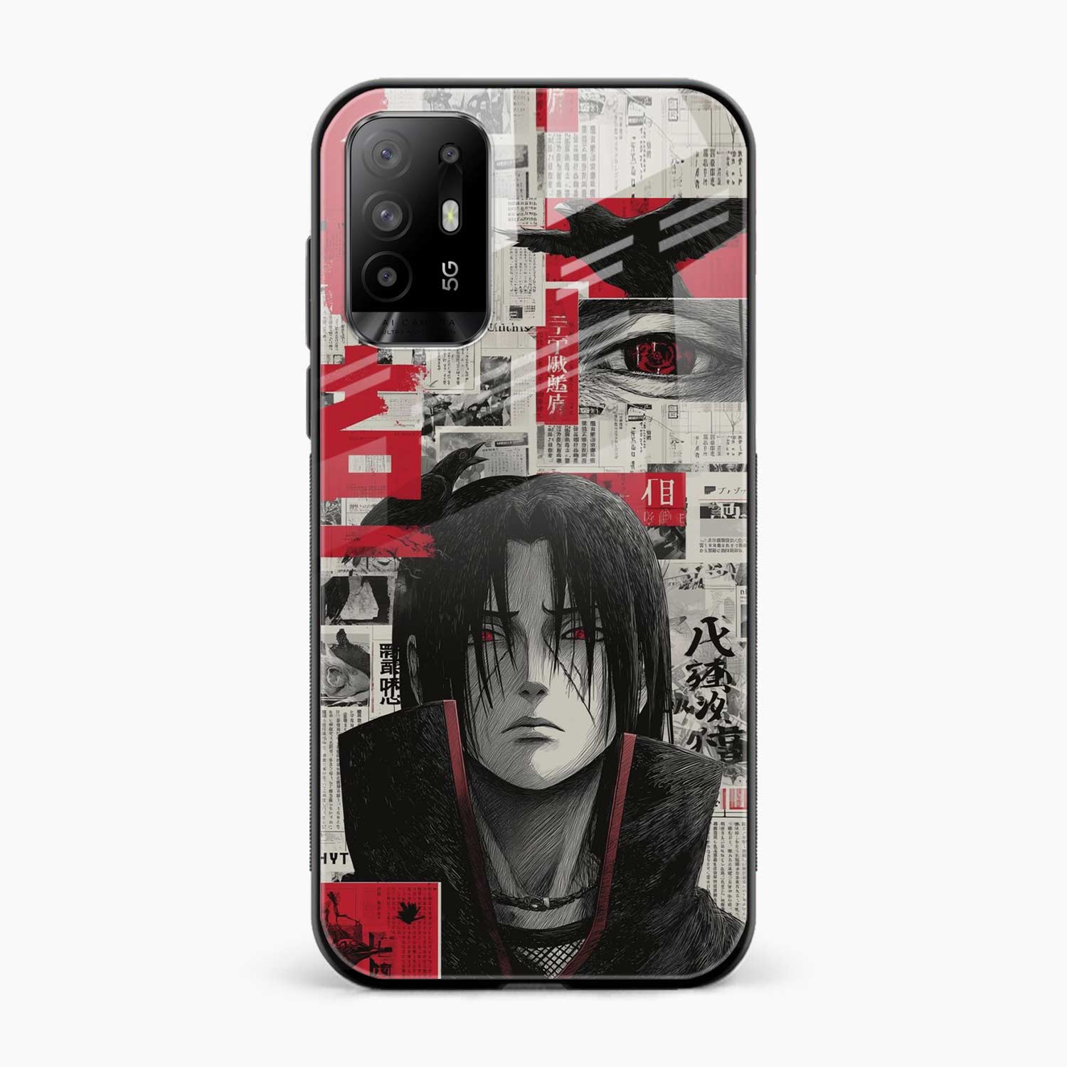 Itachi Uchiha Oppo F19 Pro Plus Back Cover