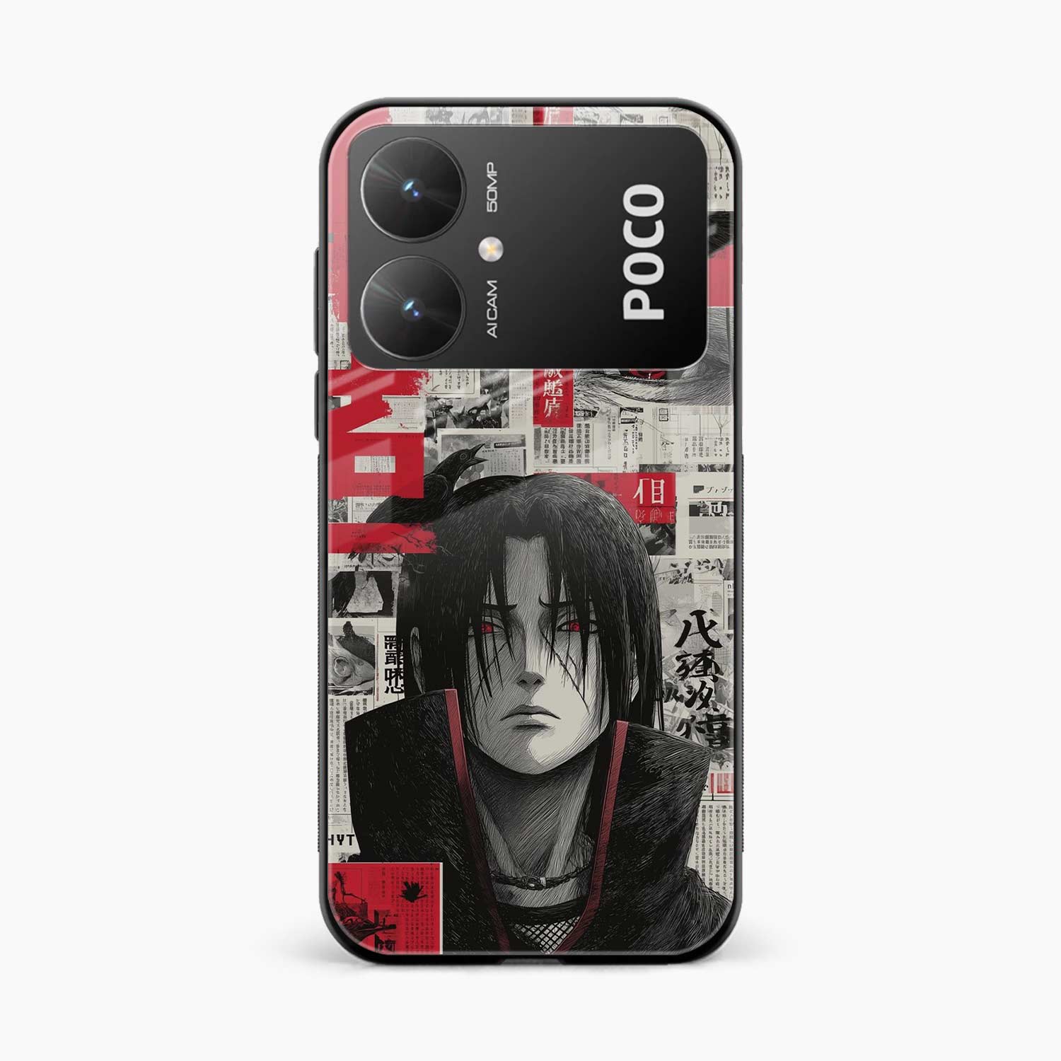 Itachi Uchiha Poco M6 5G Back Cover