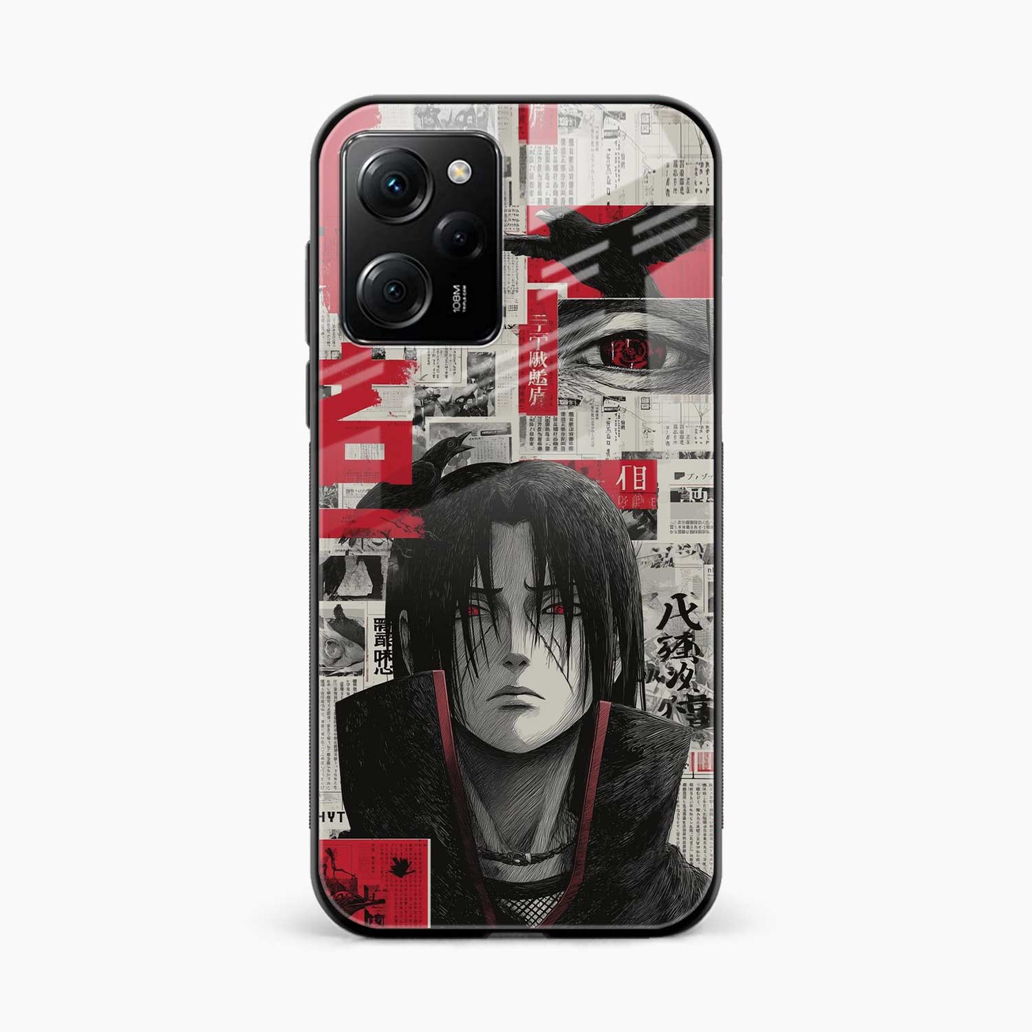Itachi Uchiha Poco X5 Pro Back Cover