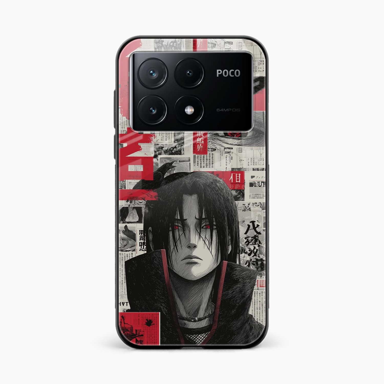 Itachi Uchiha Poco X6 Pro 5G Back Cover