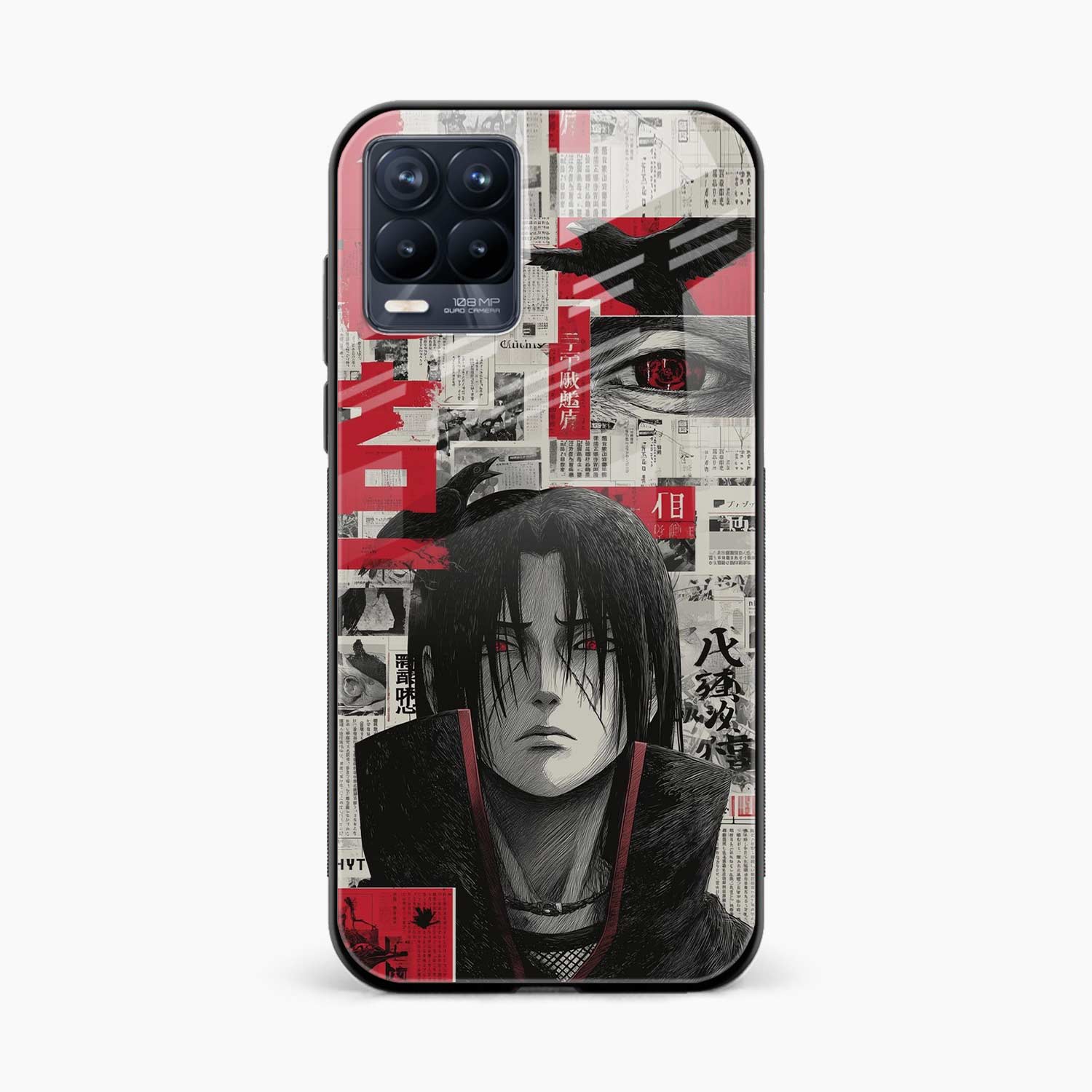 Itachi Uchiha Realme 8 Pro Back Cover