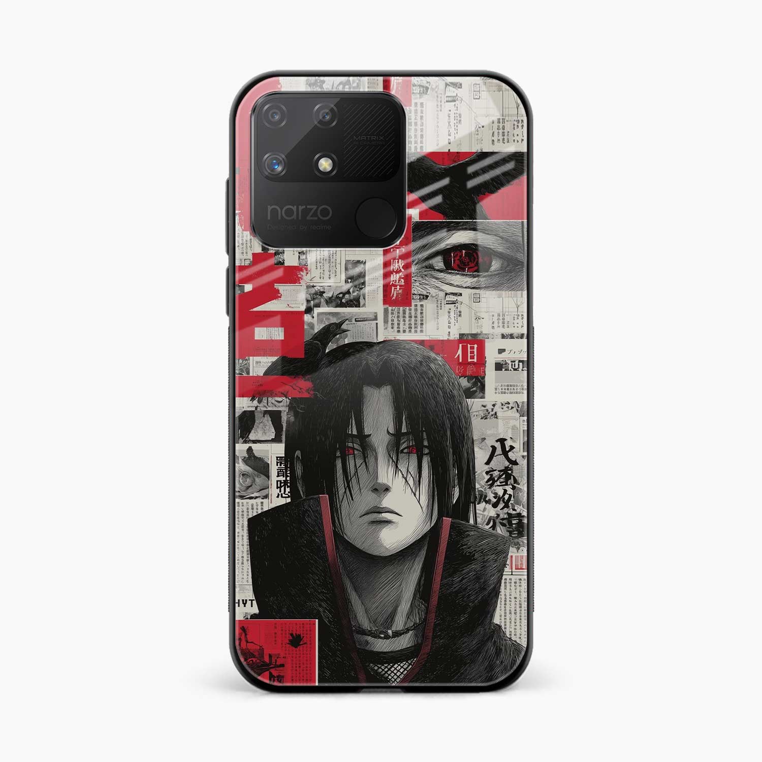 Itachi Uchiha Realme Narzo 50a Back Cover