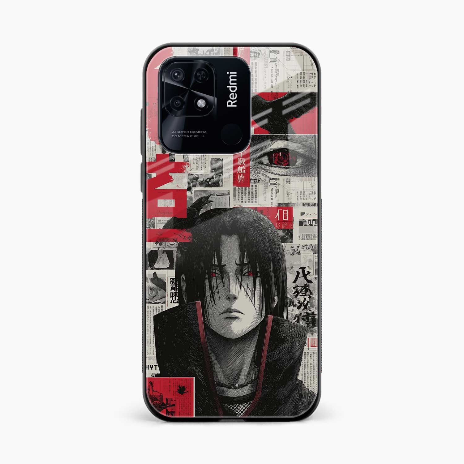 Itachi Uchiha Redmi 10 Back Cover