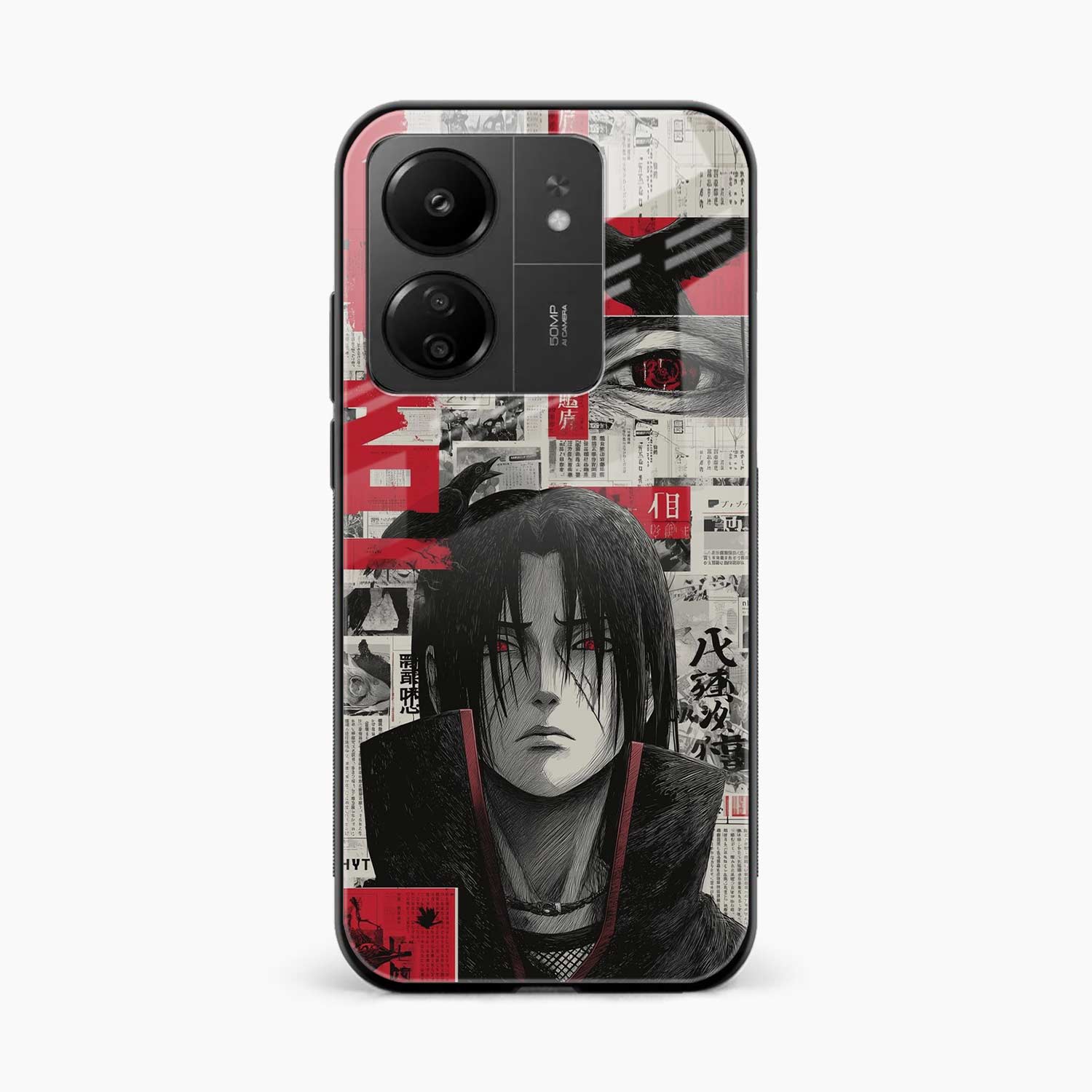 Itachi Uchiha Redmi 13c Back Cover