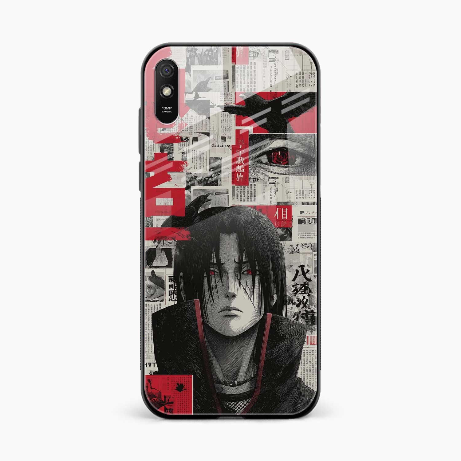 Itachi Uchiha Redmi 9a Back Cover