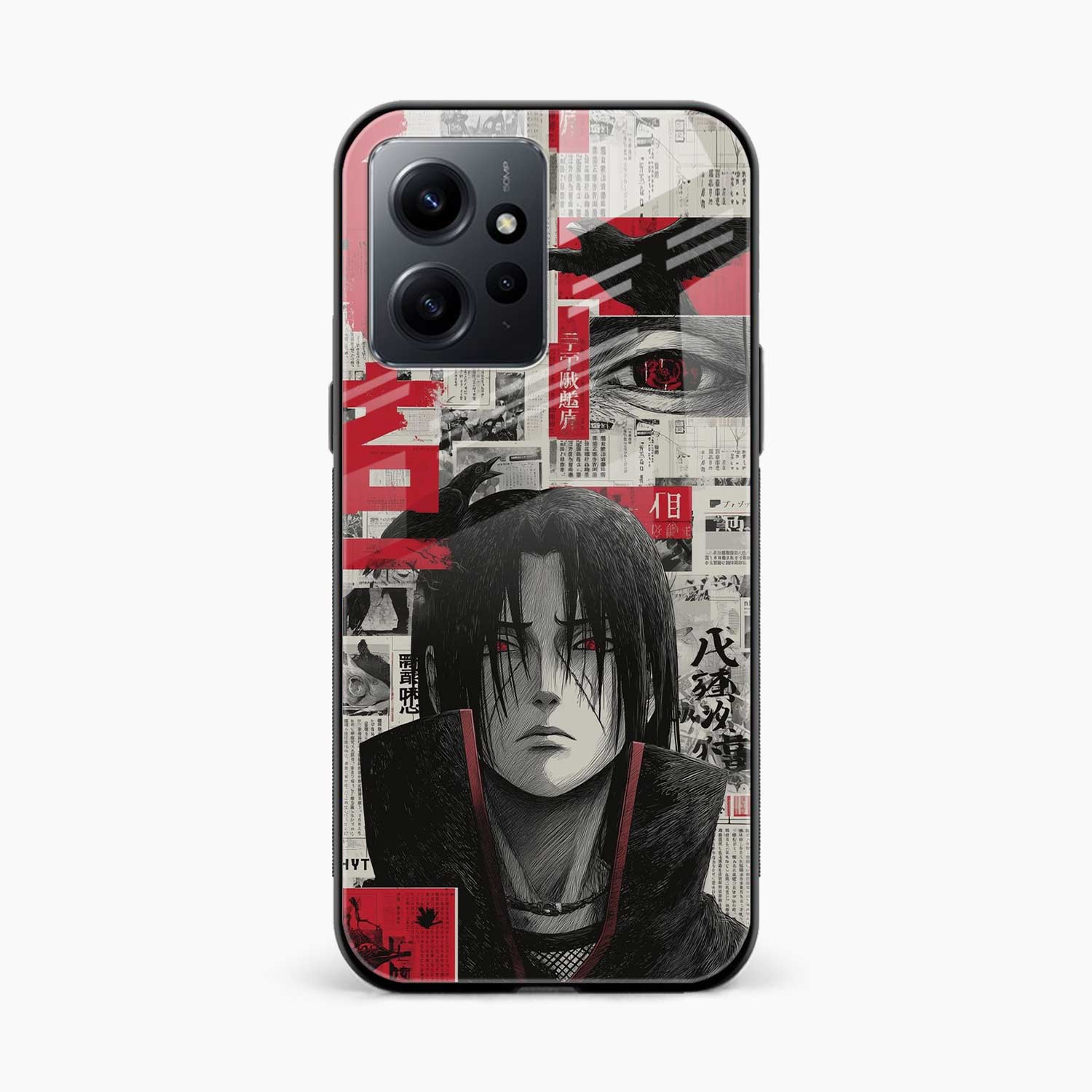 Itachi Uchiha Redmi Note 12 4G Back Cover
