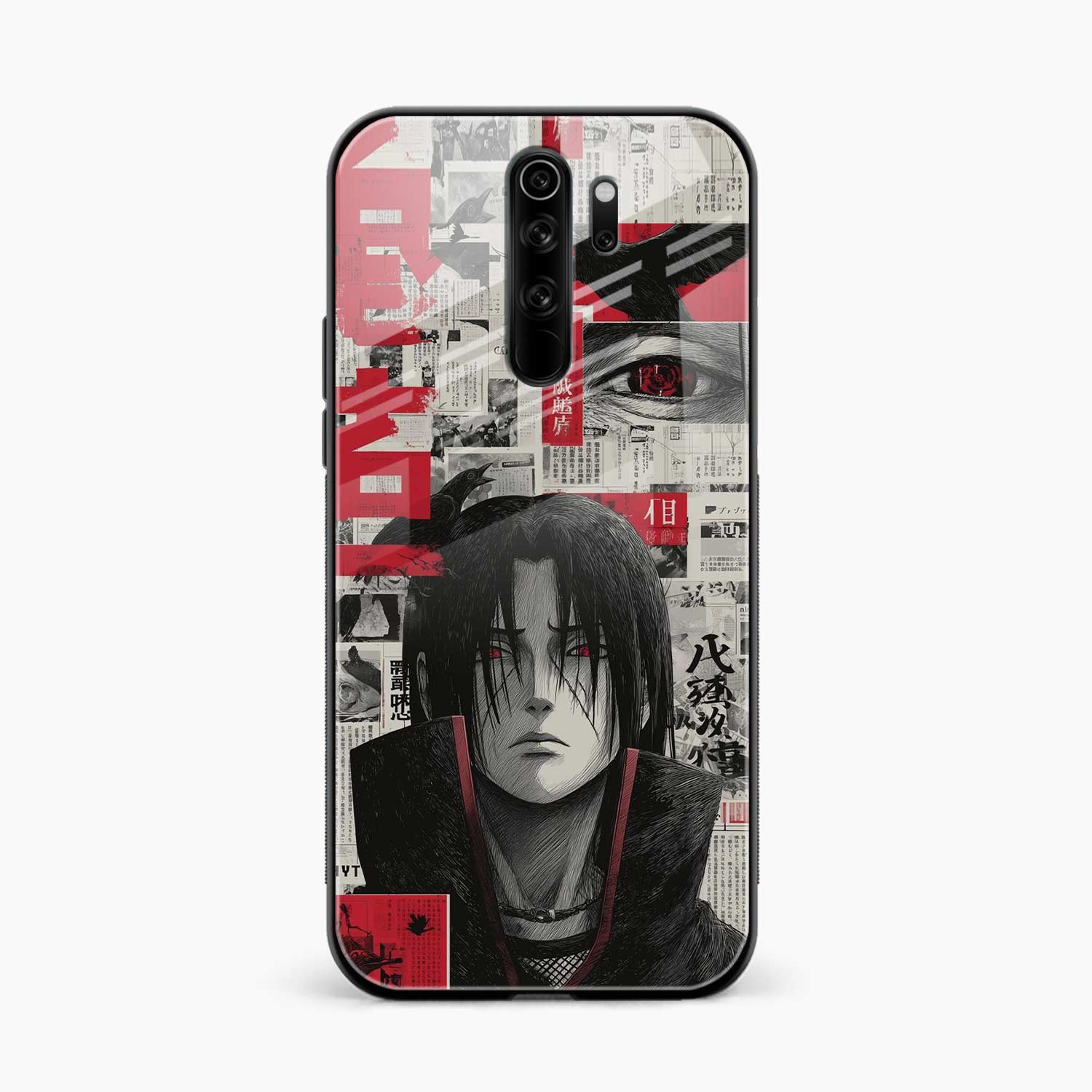 Itachi Uchiha Redmi Note 8 Pro Back Cover