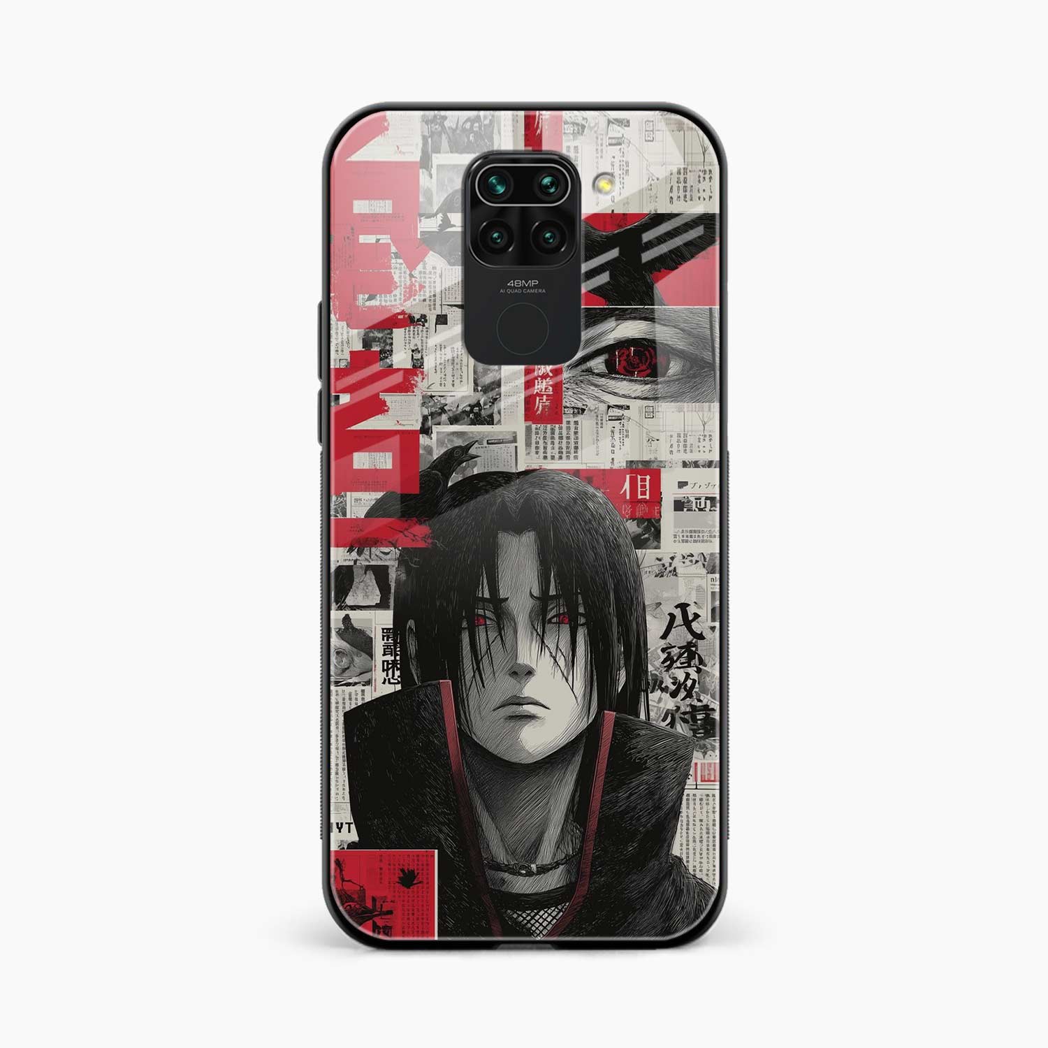 Itachi Uchiha Redmi Note 9 Back Cover