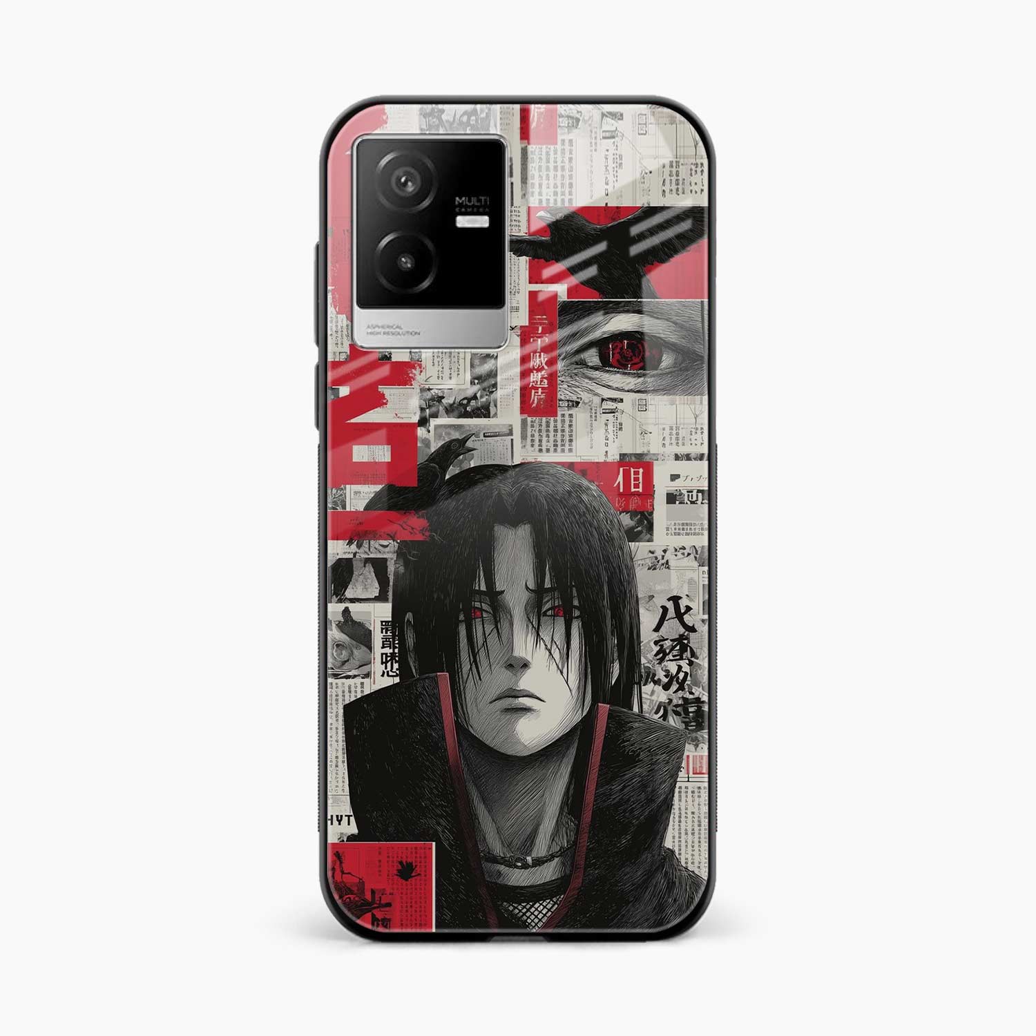Itachi Uchiha Vivo Iqoo Z6x Back Cover