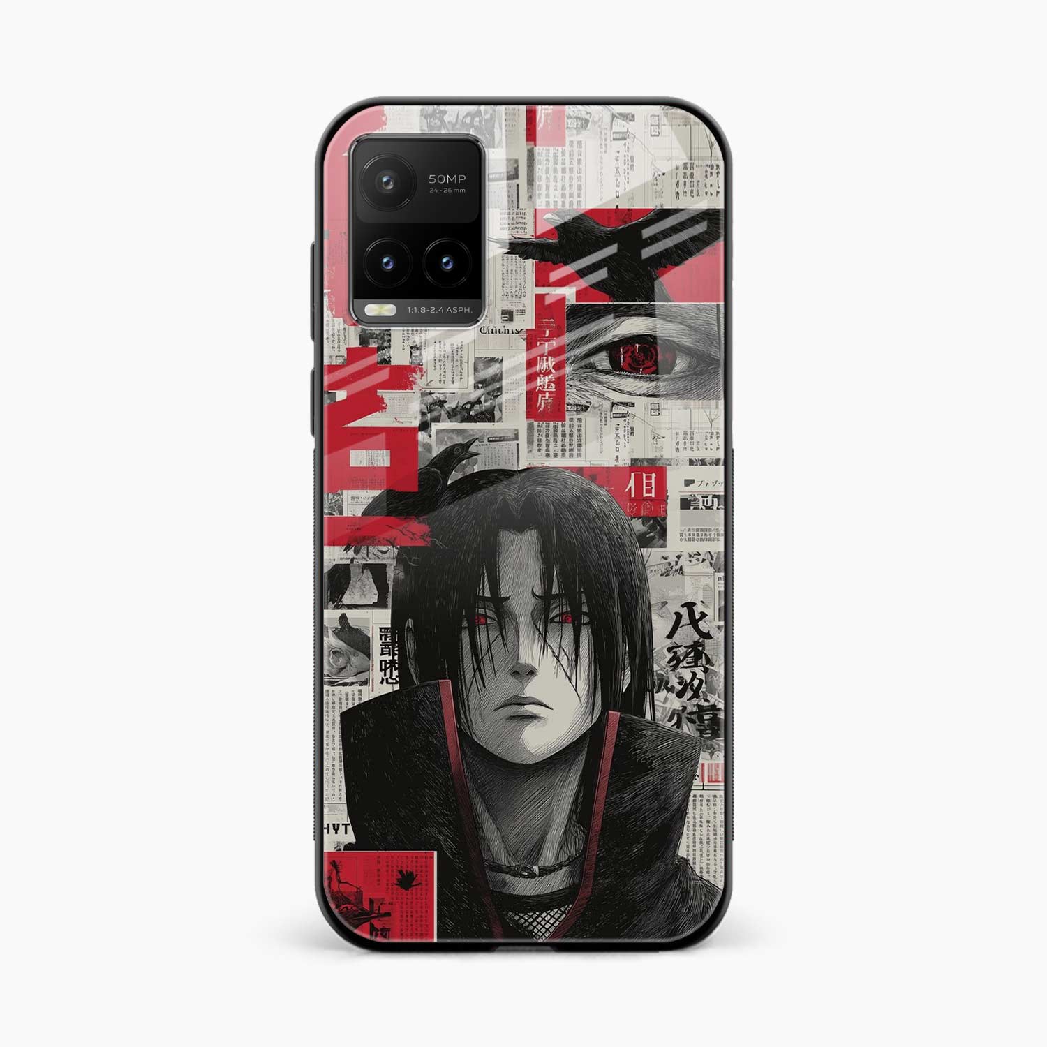 Itachi Uchiha Vivo Y21t Back Cover