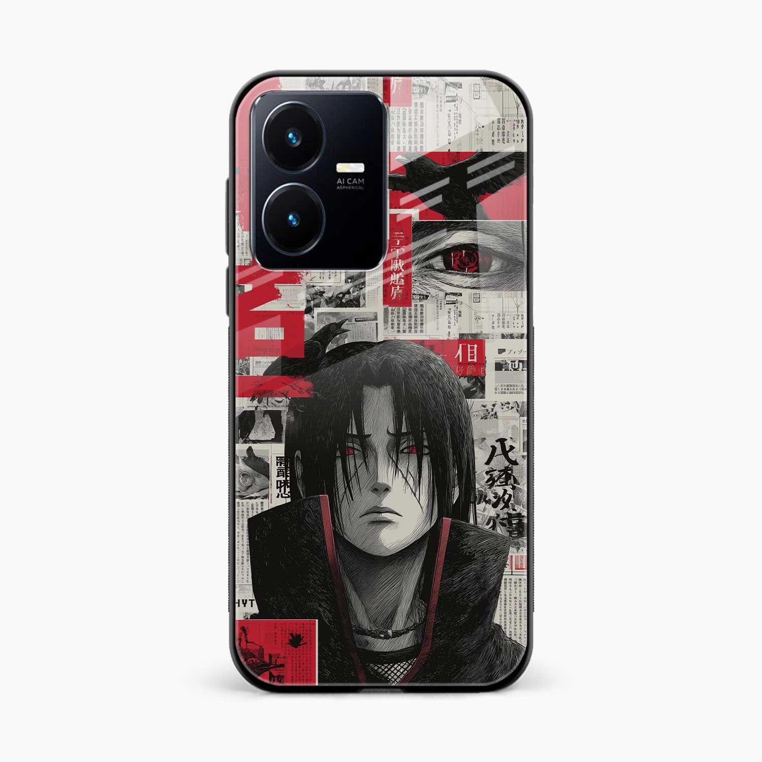 Itachi Uchiha Vivo Y22 Back Cover