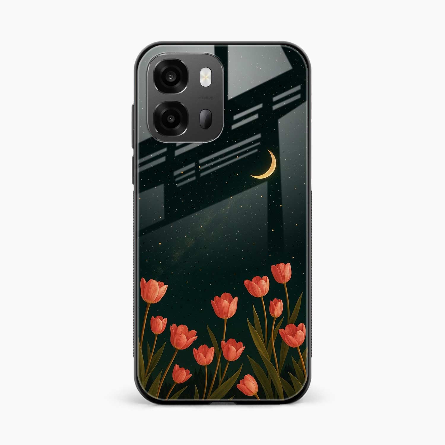 Night Moon Oppo A6 Pro 5G Back Cover