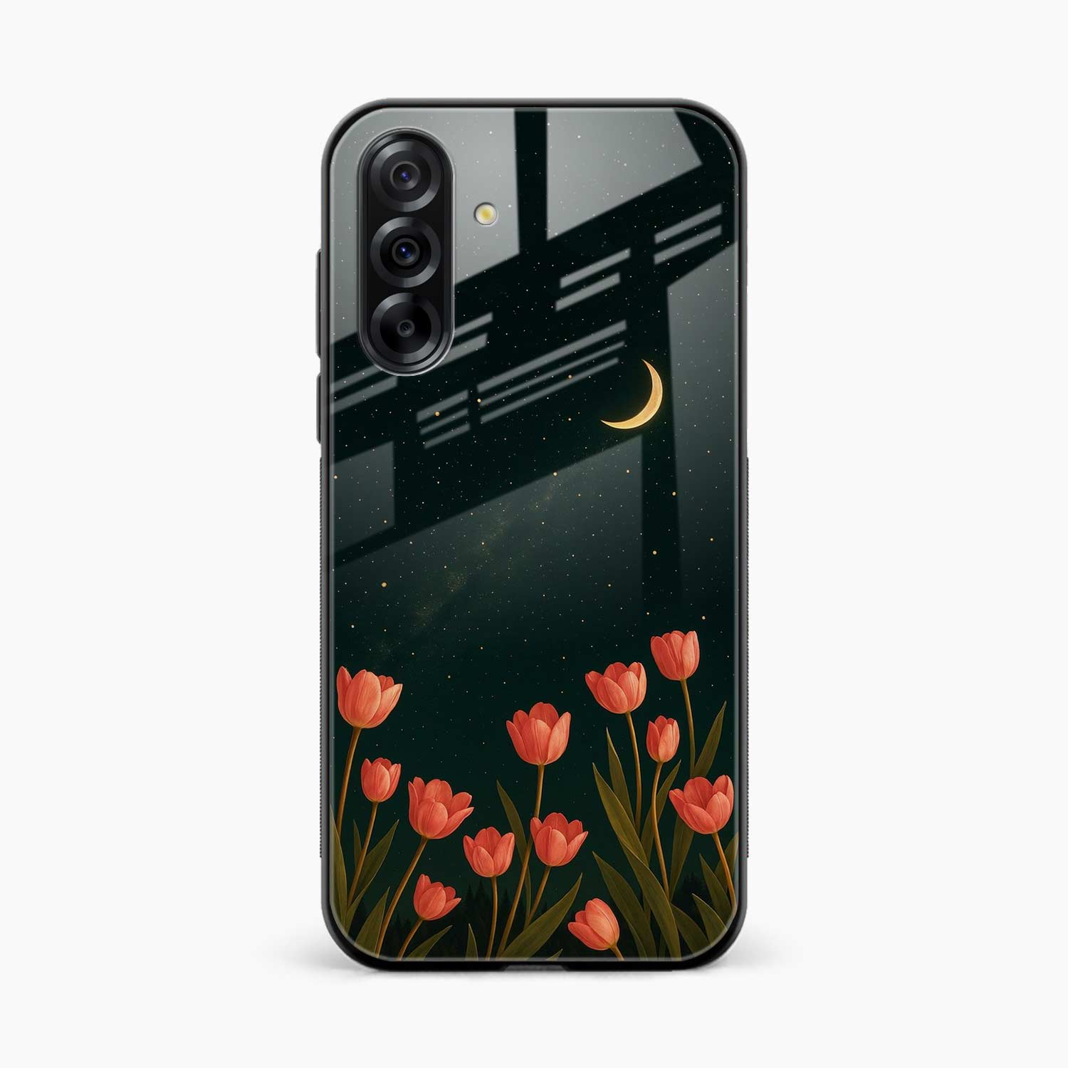 Night Moon Samsung A37 5G Back Cover