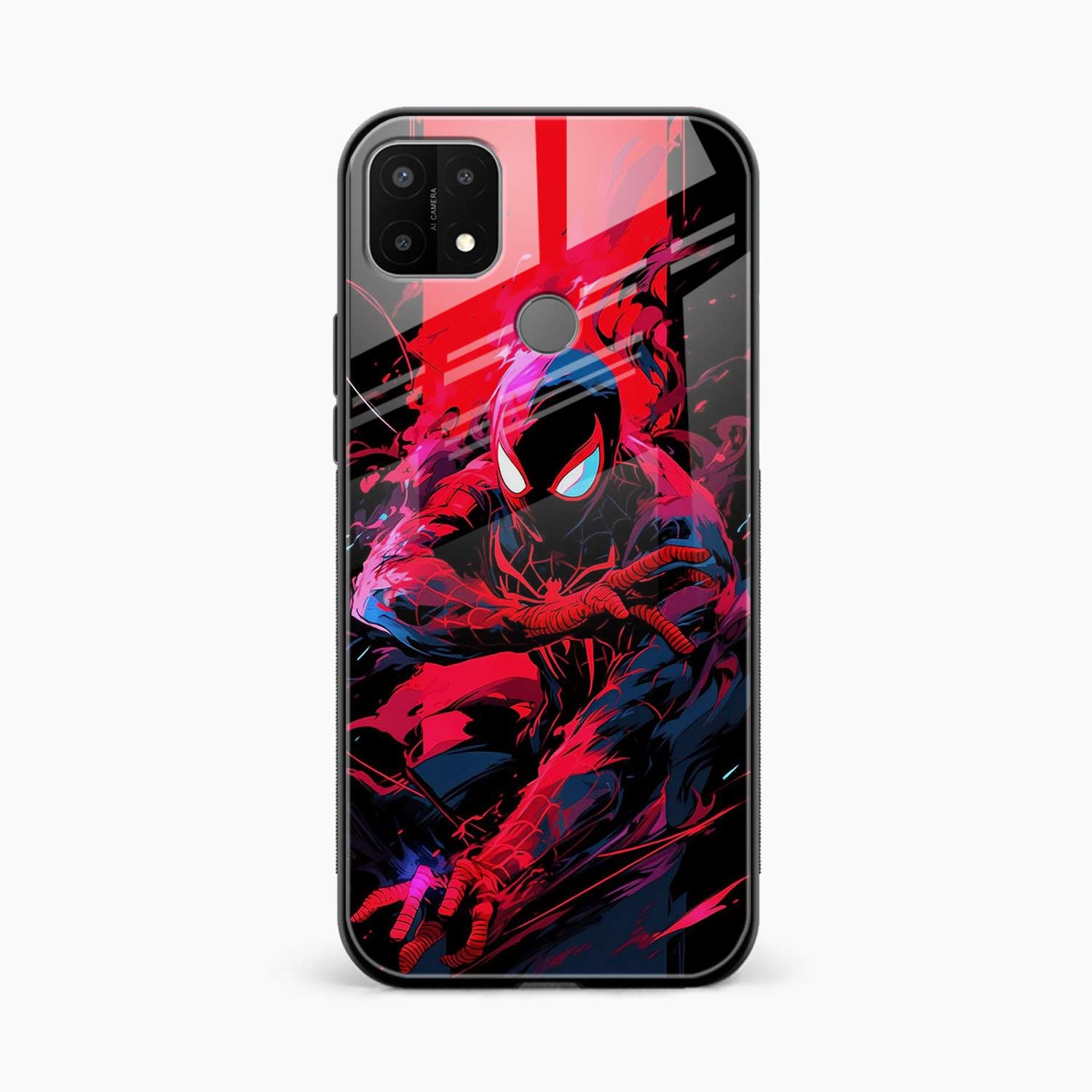 Spider Man Oppo A15s Back Cover
