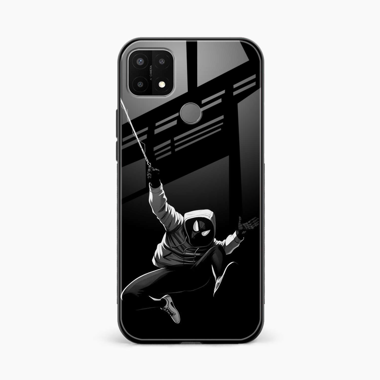 Spider Verse Oppo A15 Back Cover