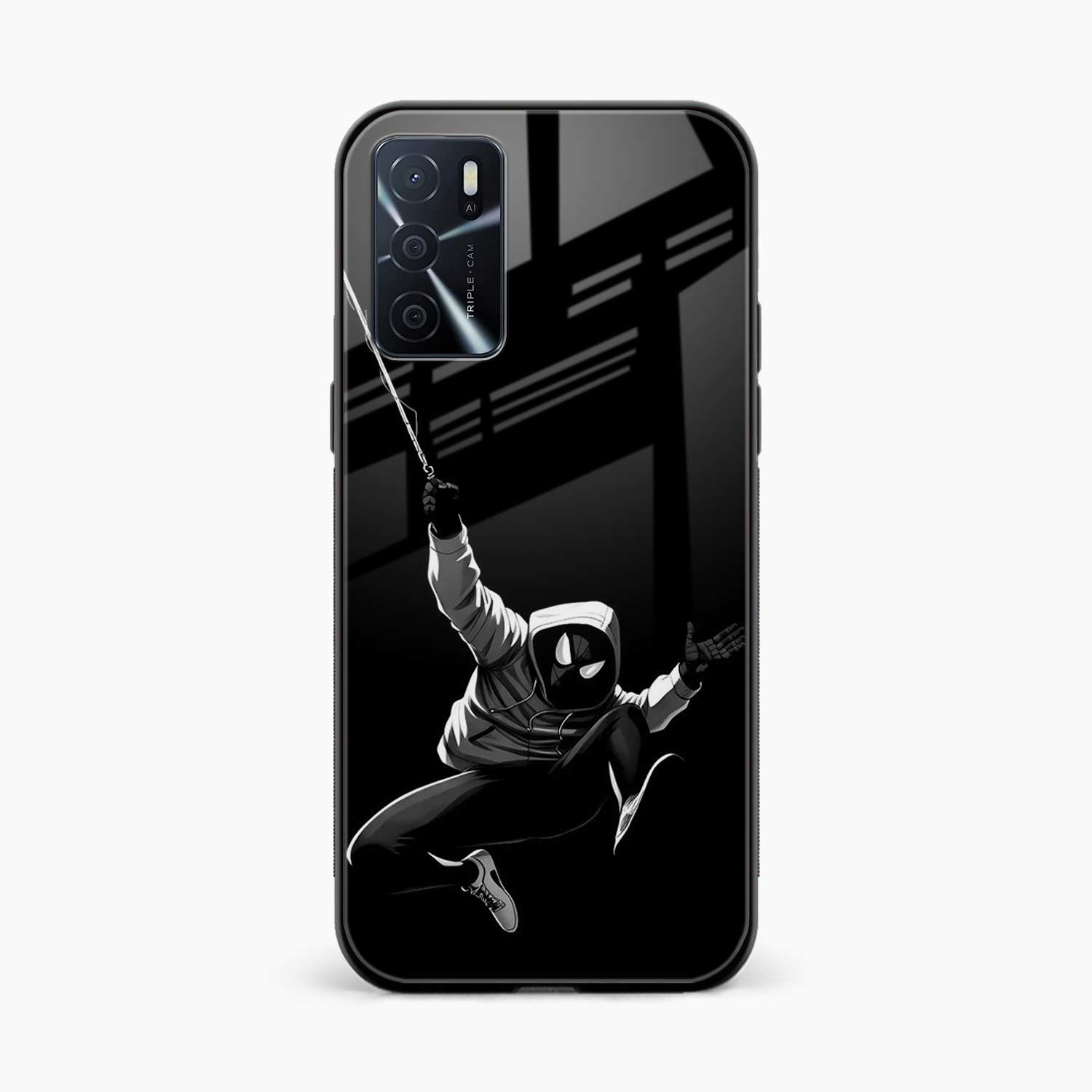 Spider Verse Oppo A16 Back Cover
