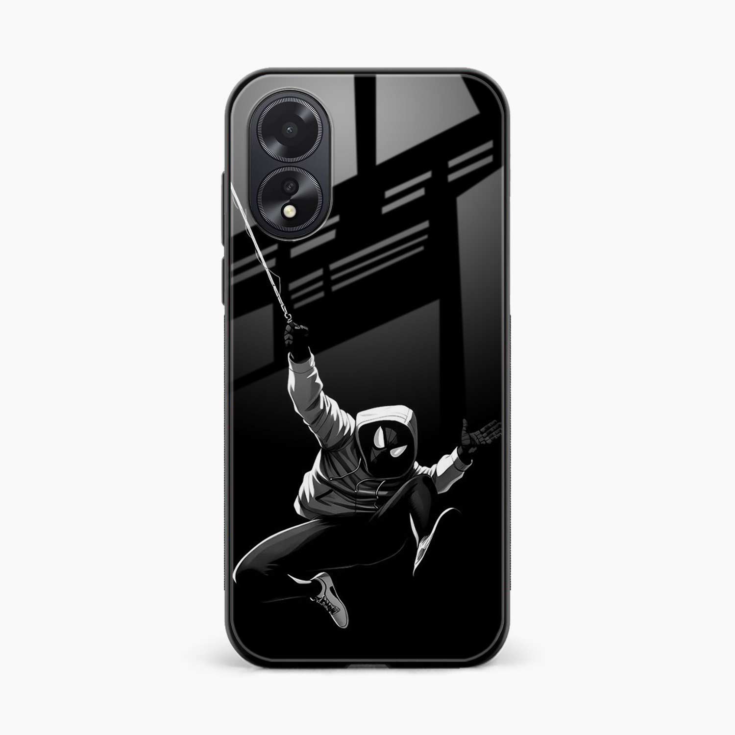 Spider Verse Oppo A38 Back Cover