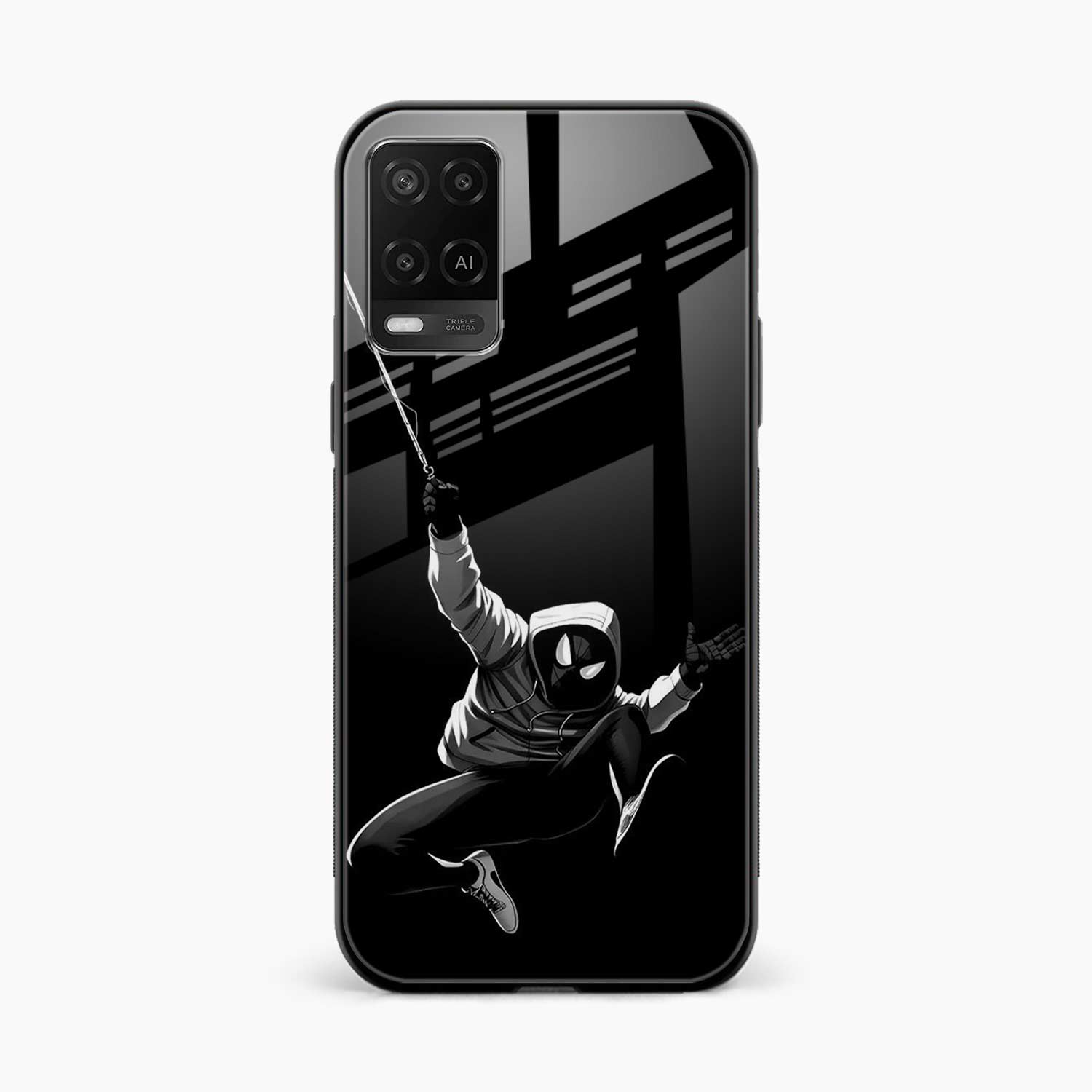 Spider Verse Oppo A54 Back Cover