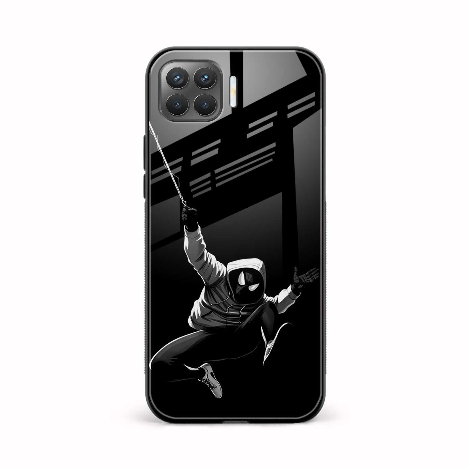 Spider Verse Oppo F17 Back Cover