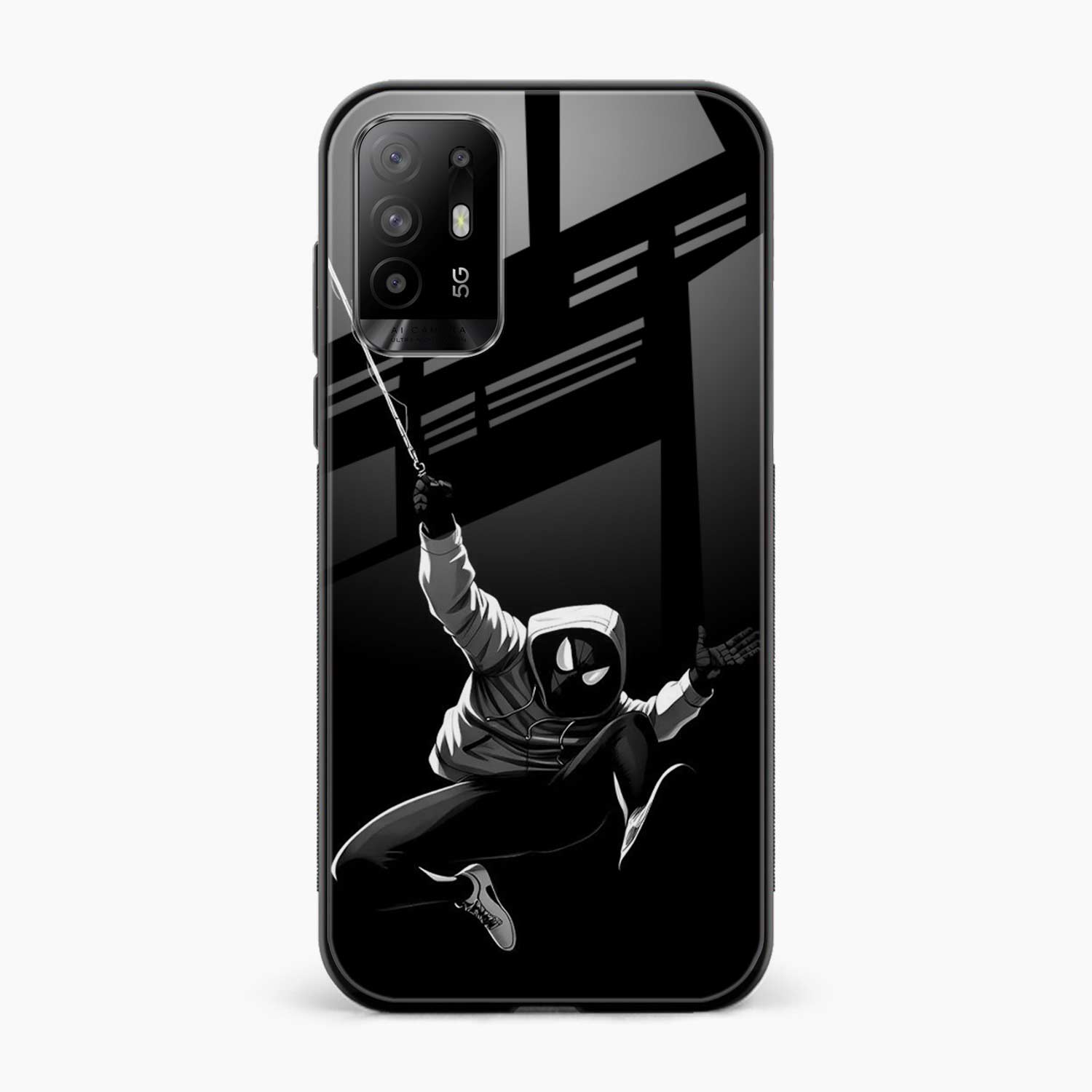 Spider Verse Oppo F19 Pro Plus Back Cover