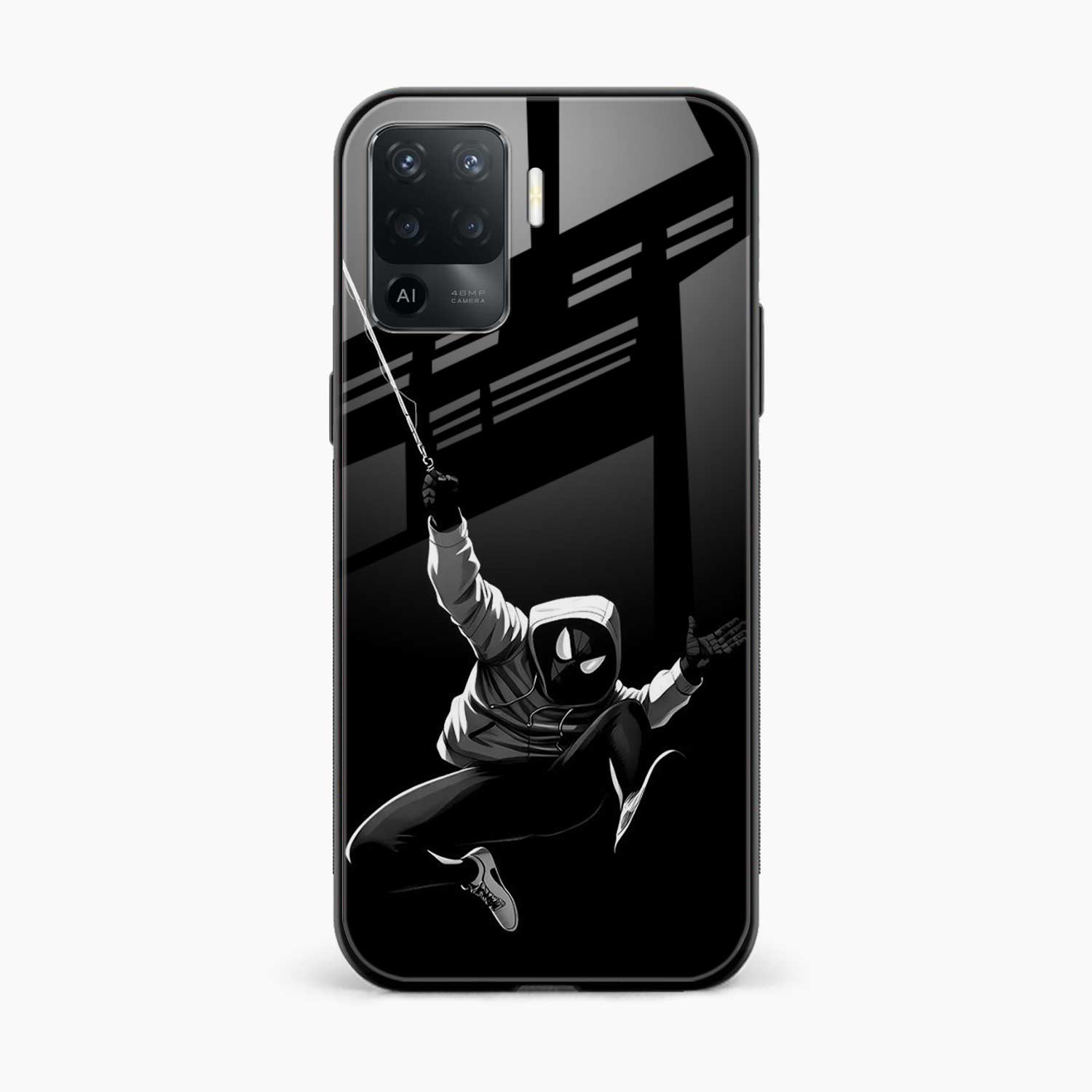 Spider Verse Oppo F19 Pro Back Cover