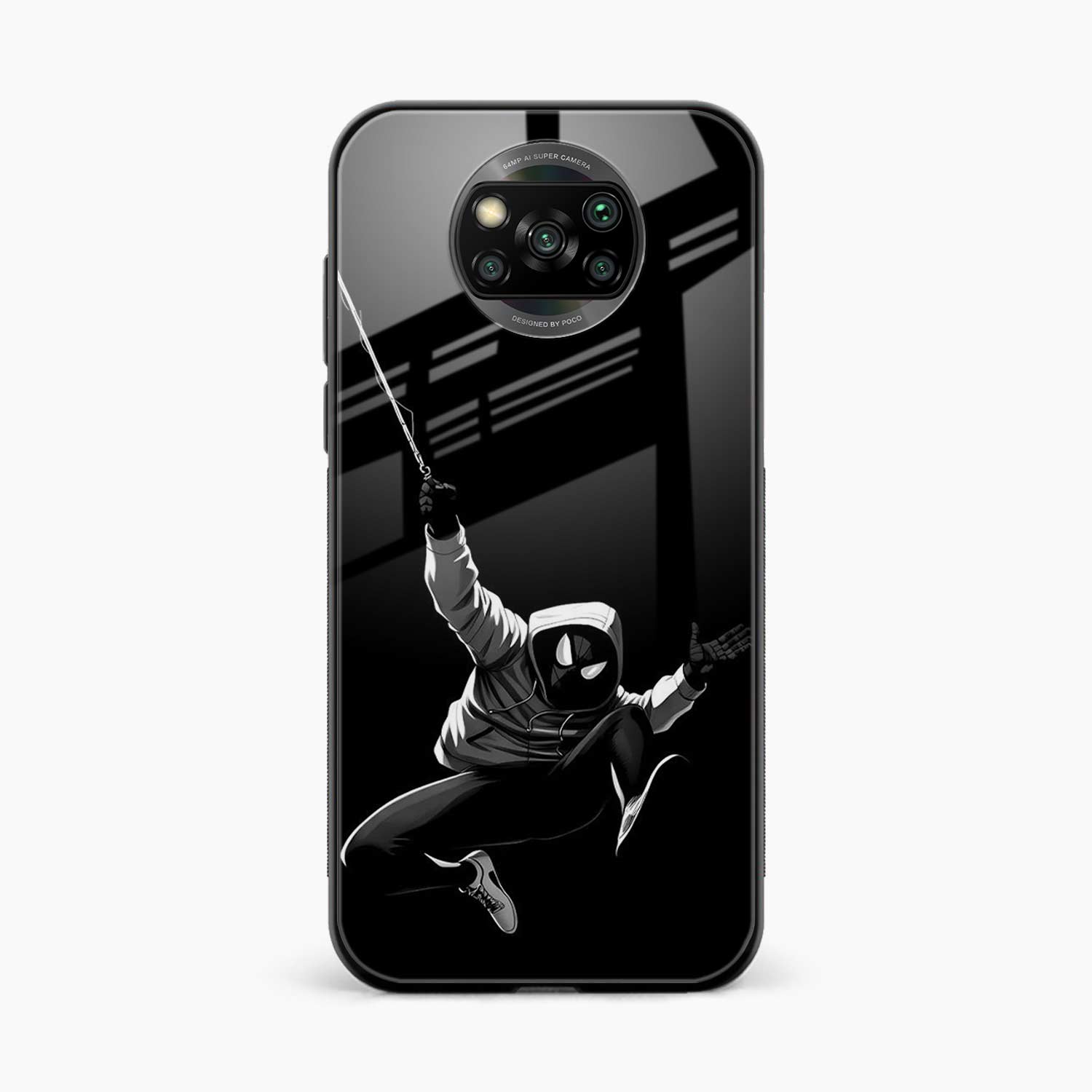 Spider Verse Poco X3 Back Cover
