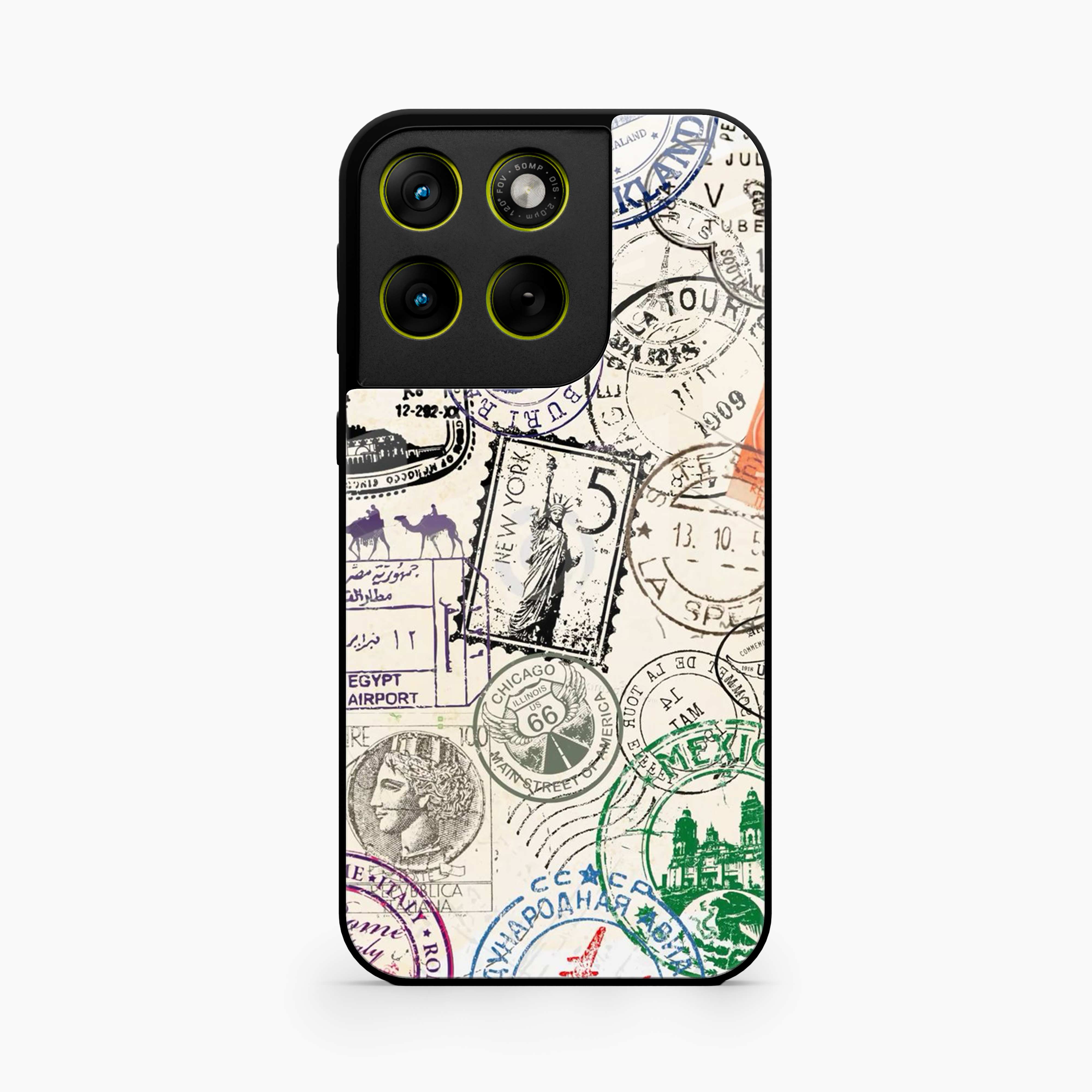 Stamps Motorola Edge 70 Fusion Back Cover