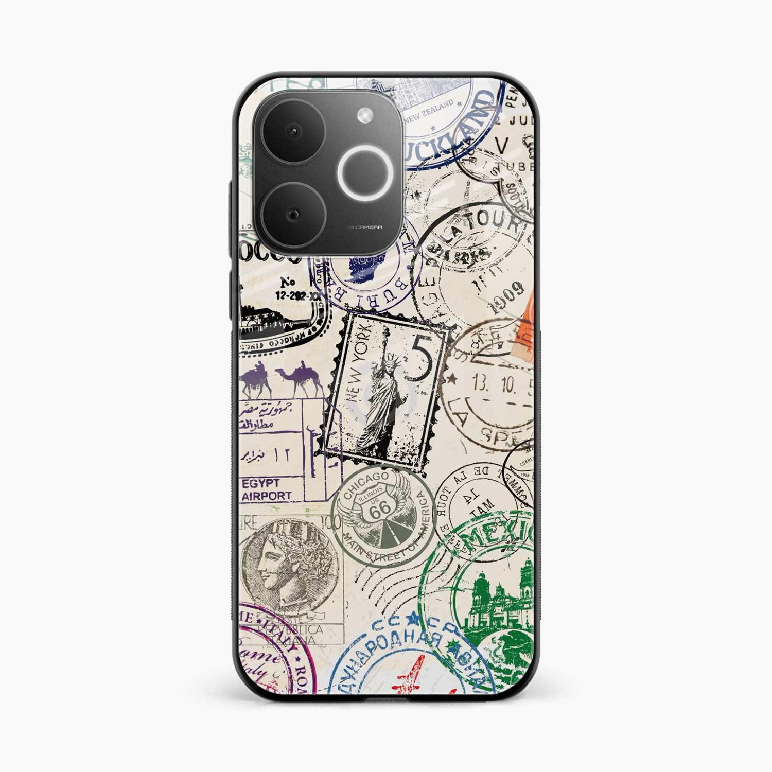 Stamps Realme P4 Lite Back Cover