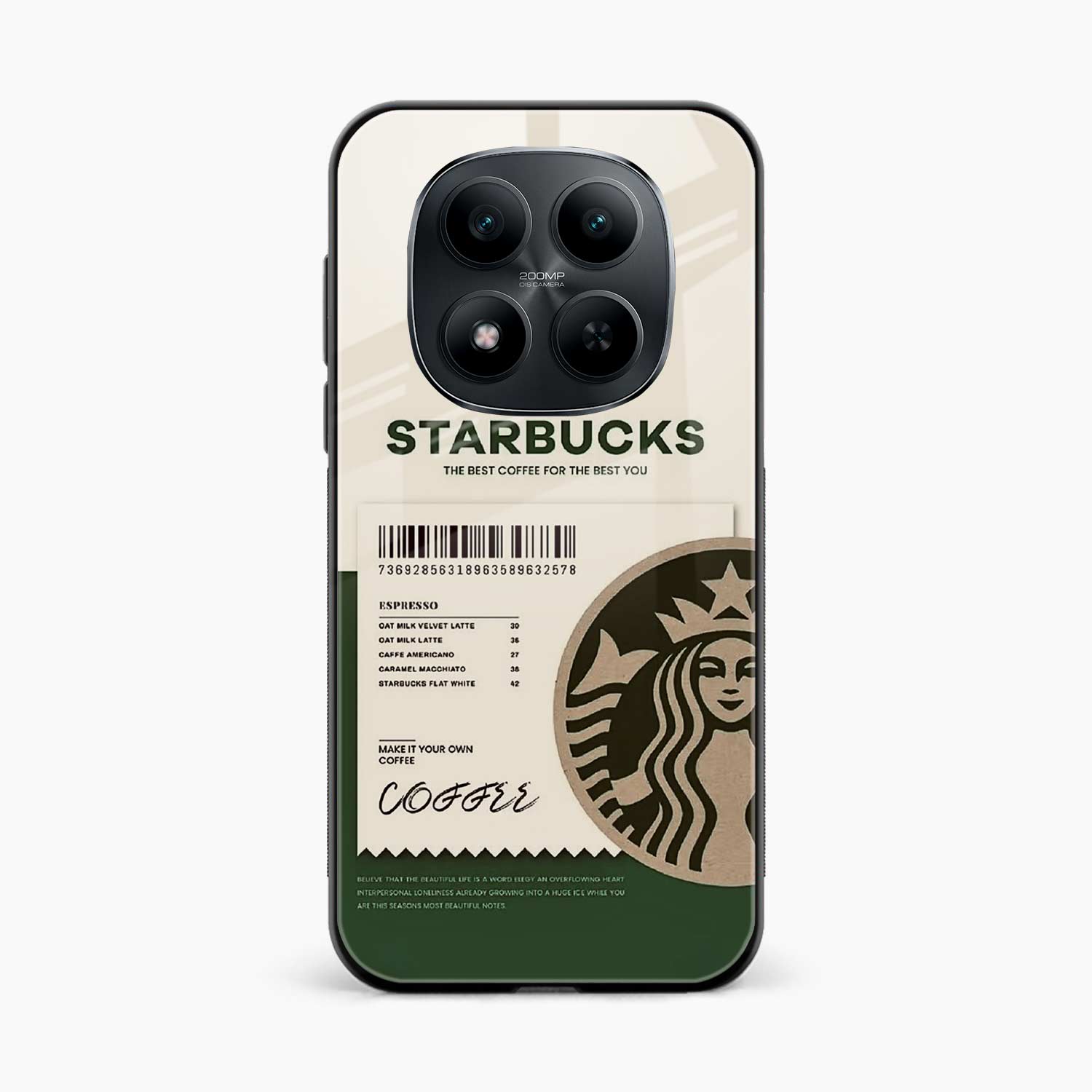 Starbucks Redmi Note 15 Pro 5G Back Cover