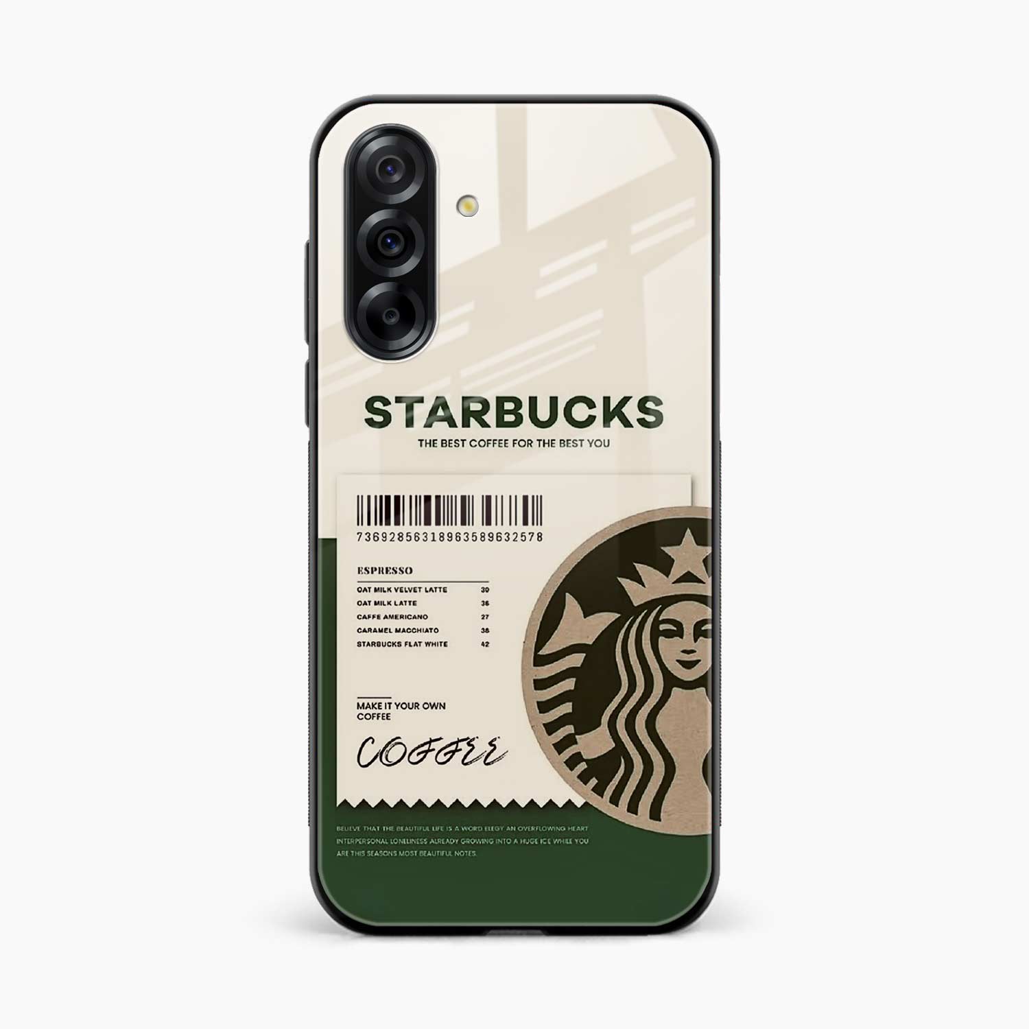 Starbucks Samsung A37 5G Back Cover