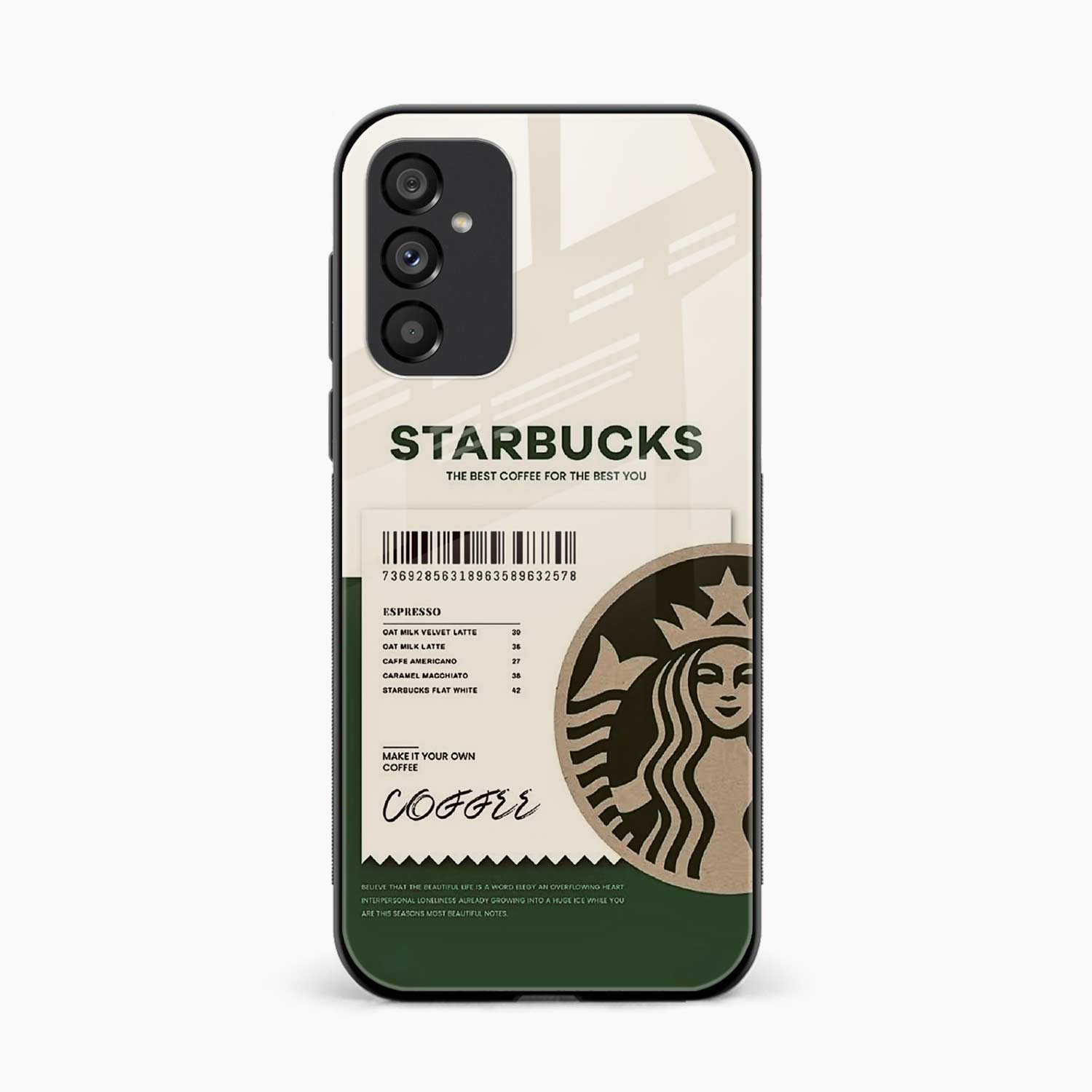 Starbucks Samsung M13 4G Back Cover