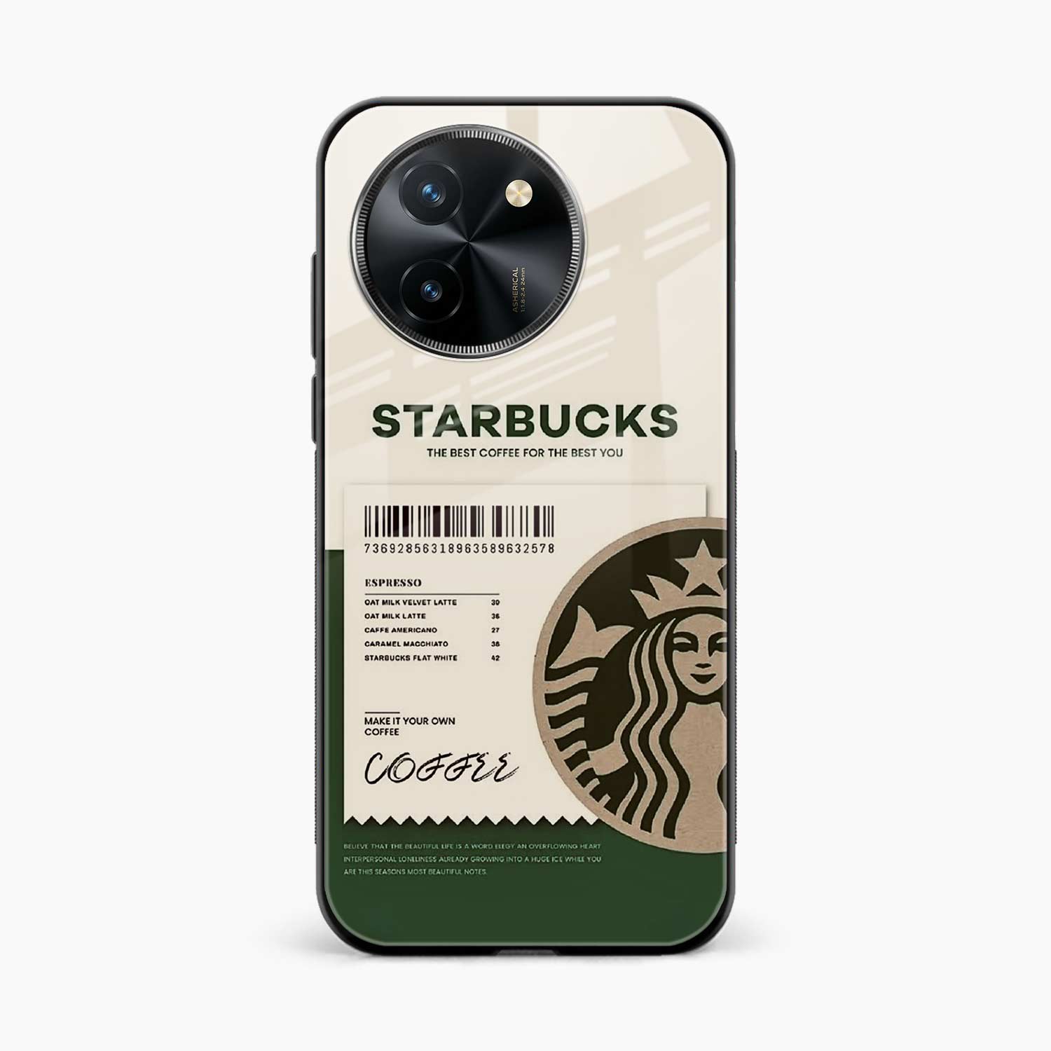 Starbucks Vivo T3x 5G Back Cover